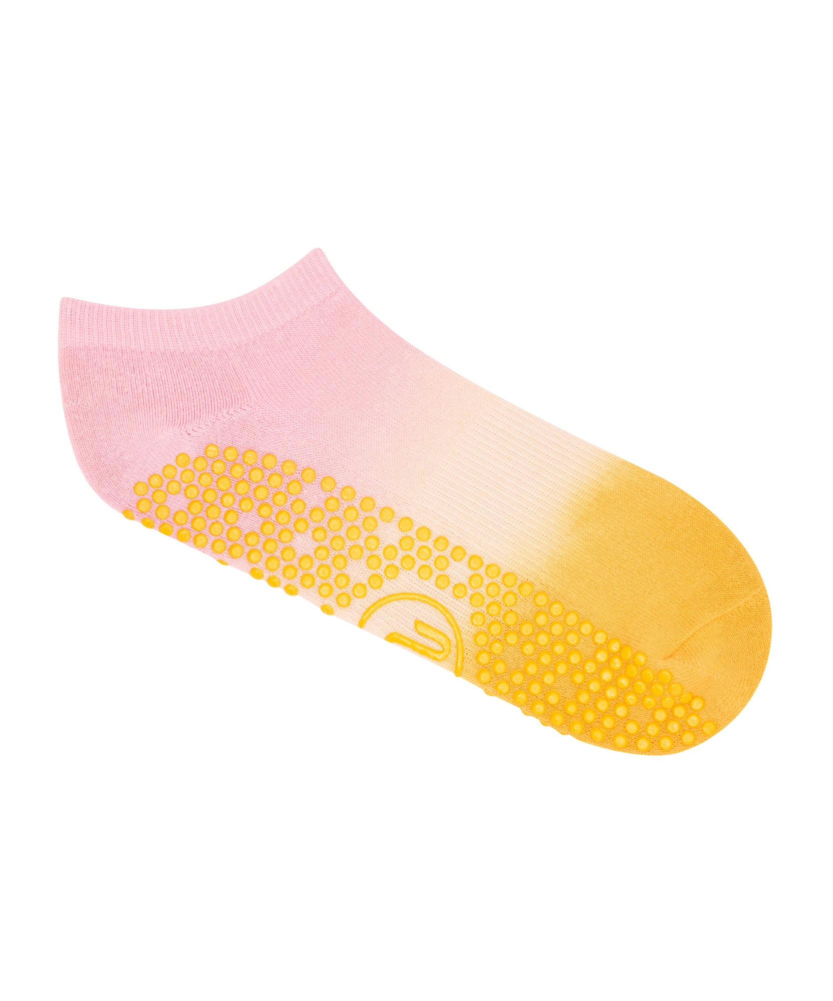 Classic Low Rise Grip Socks - Mimosa Sorbet Ombré