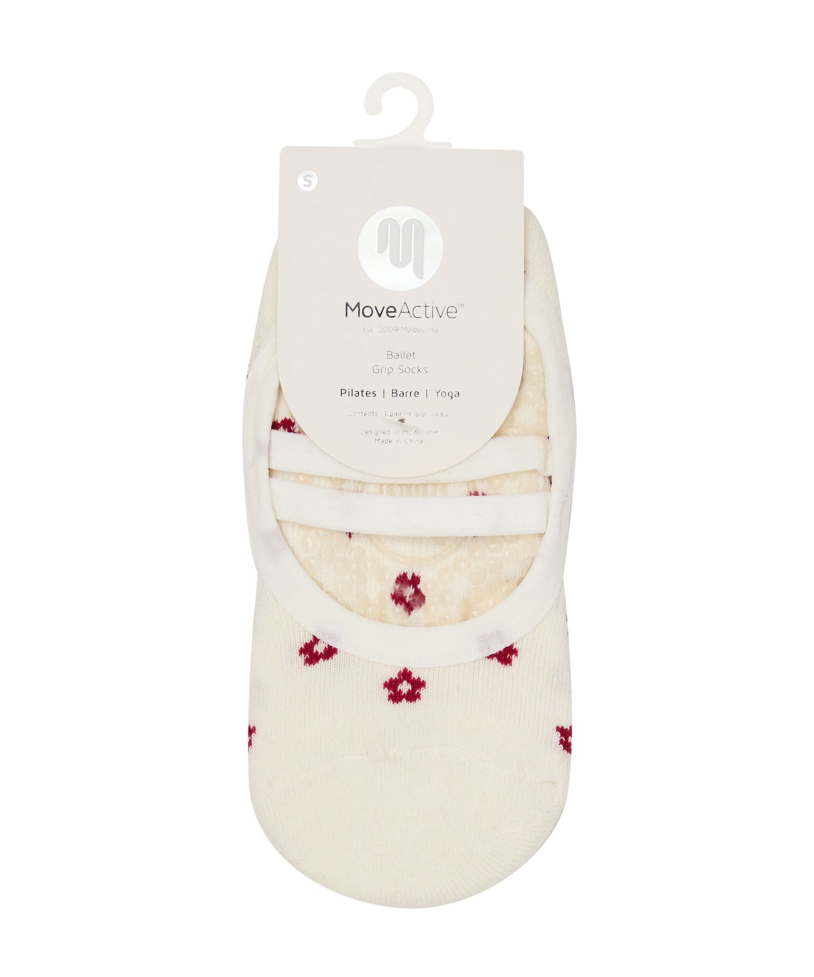 Ballet Non Slip Grip Socks - Petite Bloom