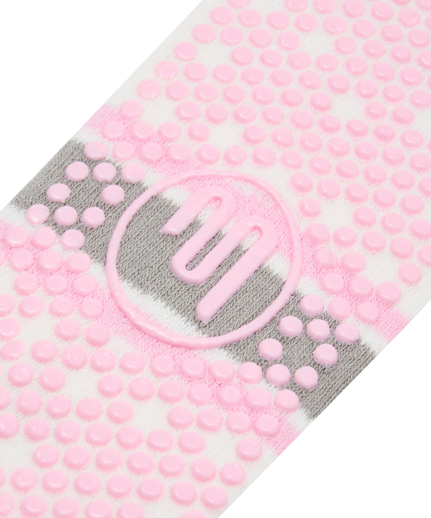 Classic Low Rise Grip Socks - 80's Stripe