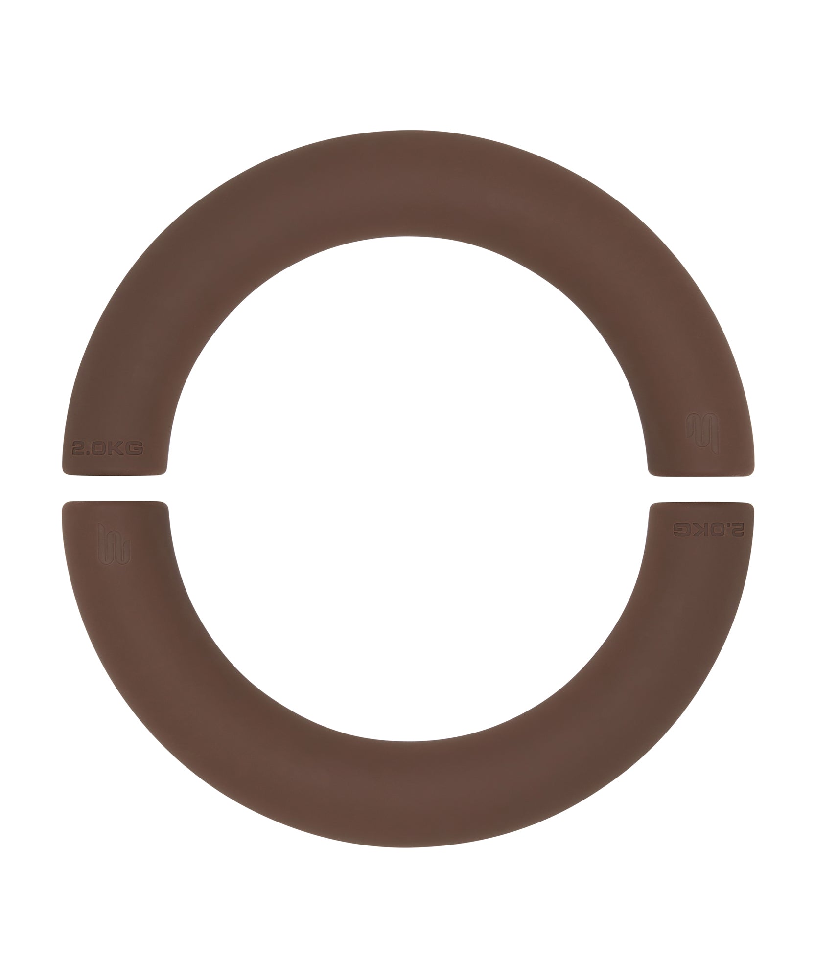 Curved Weight Bars - Espresso 2kg