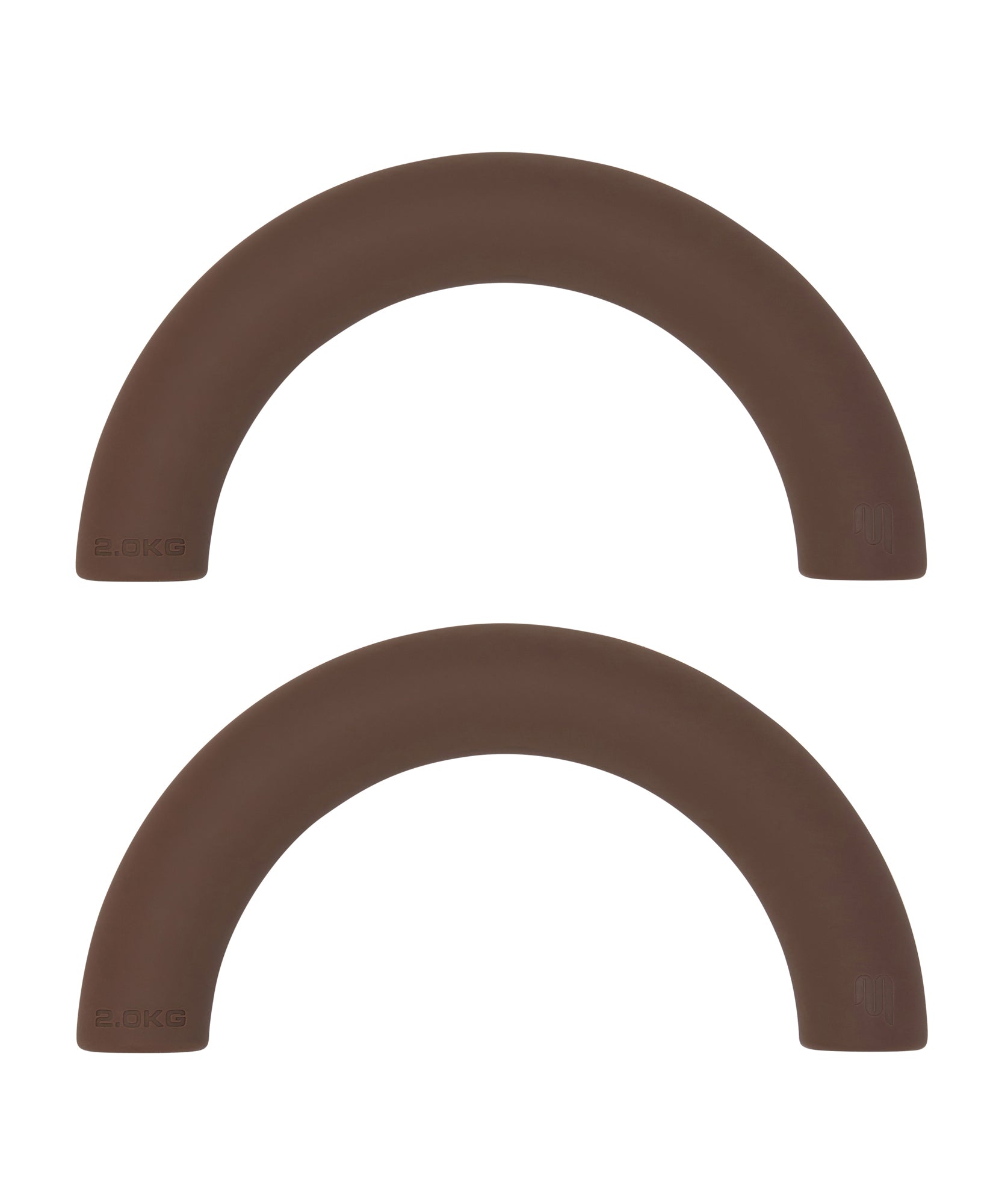 Curved Weight Bars - Espresso 2kg