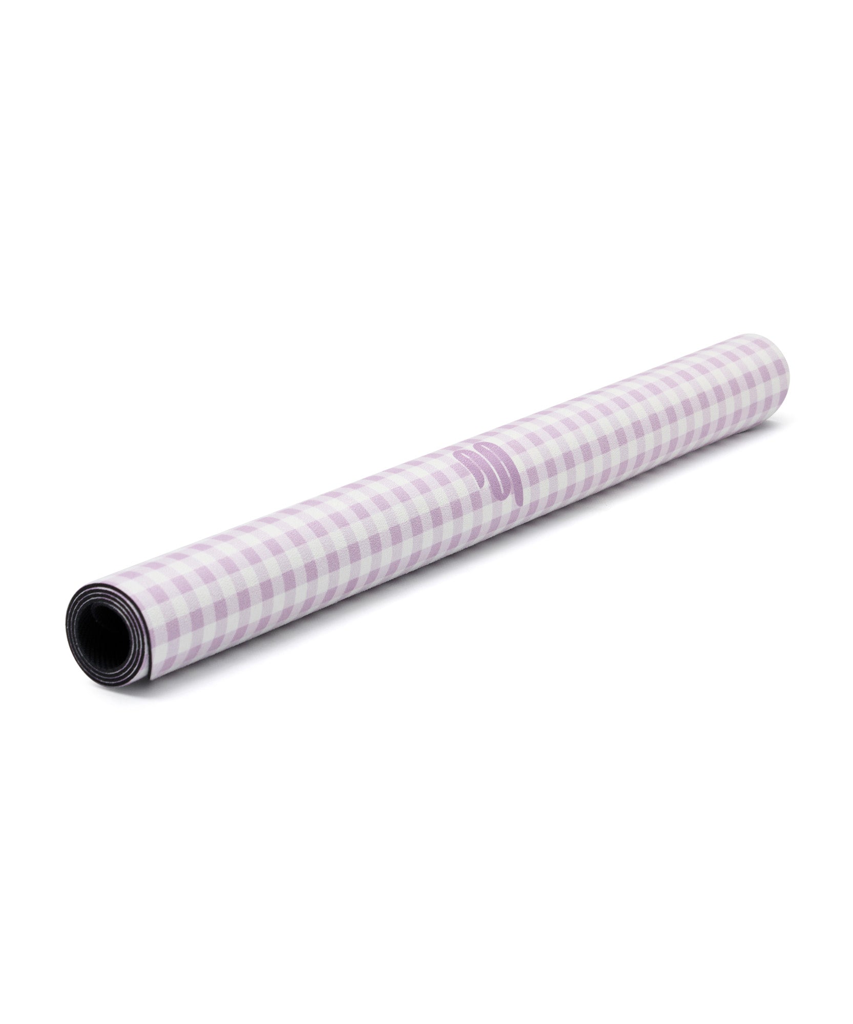 Microfibre Reformer Mat - Lavender Gingham