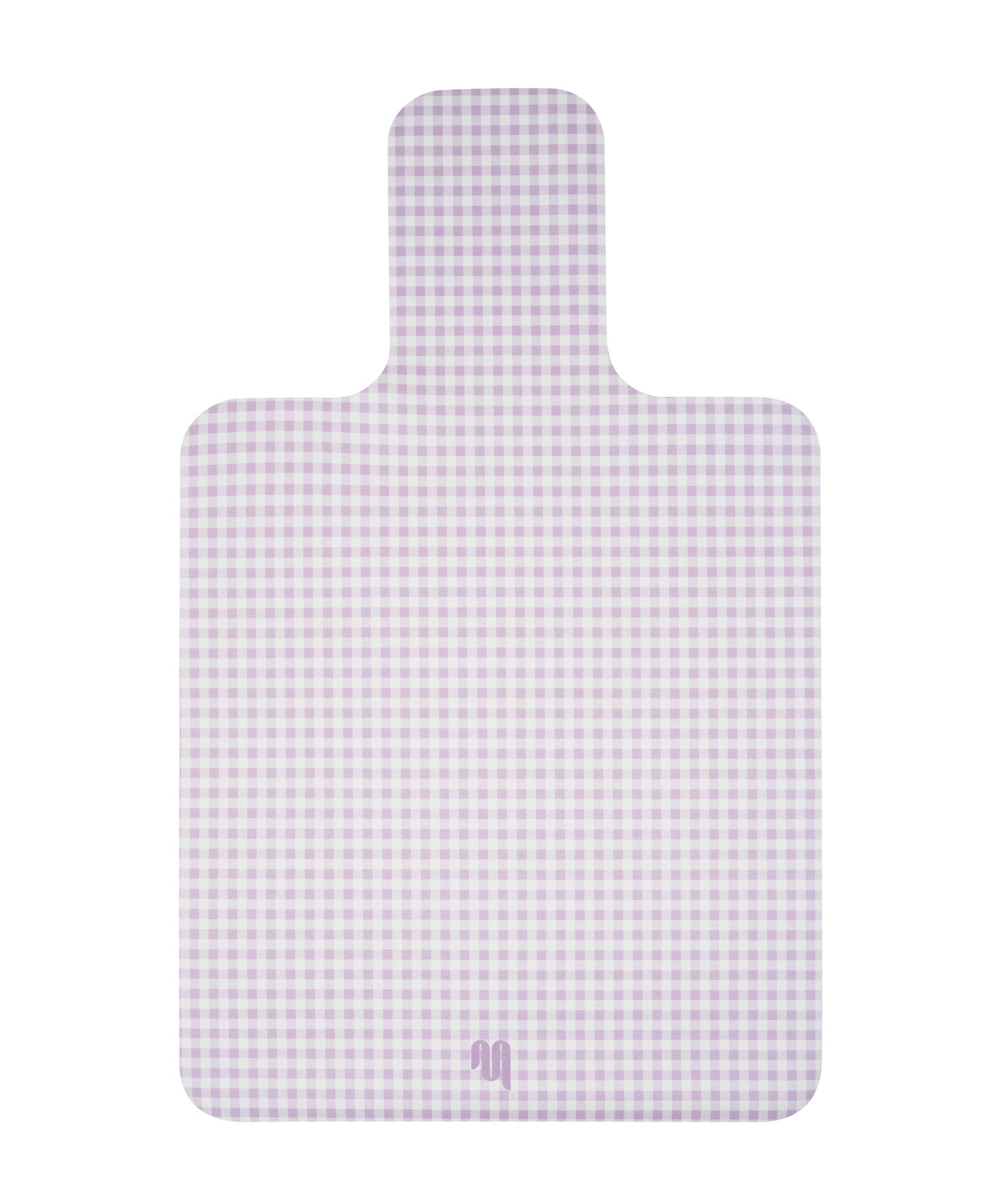Microfibre Reformer Mat - Lavender Gingham