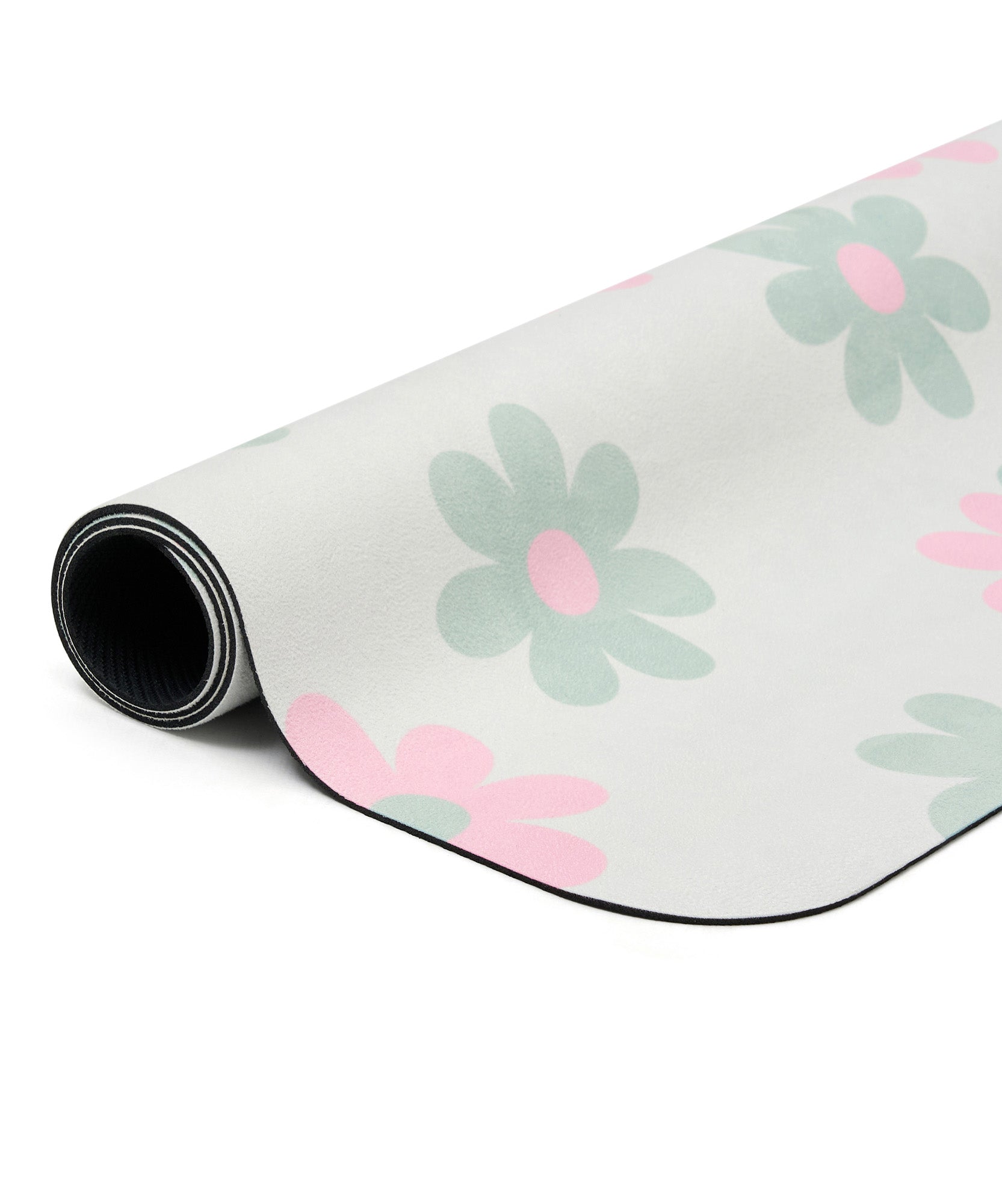 Microfibre Reformer Mat - Pastel Daisy