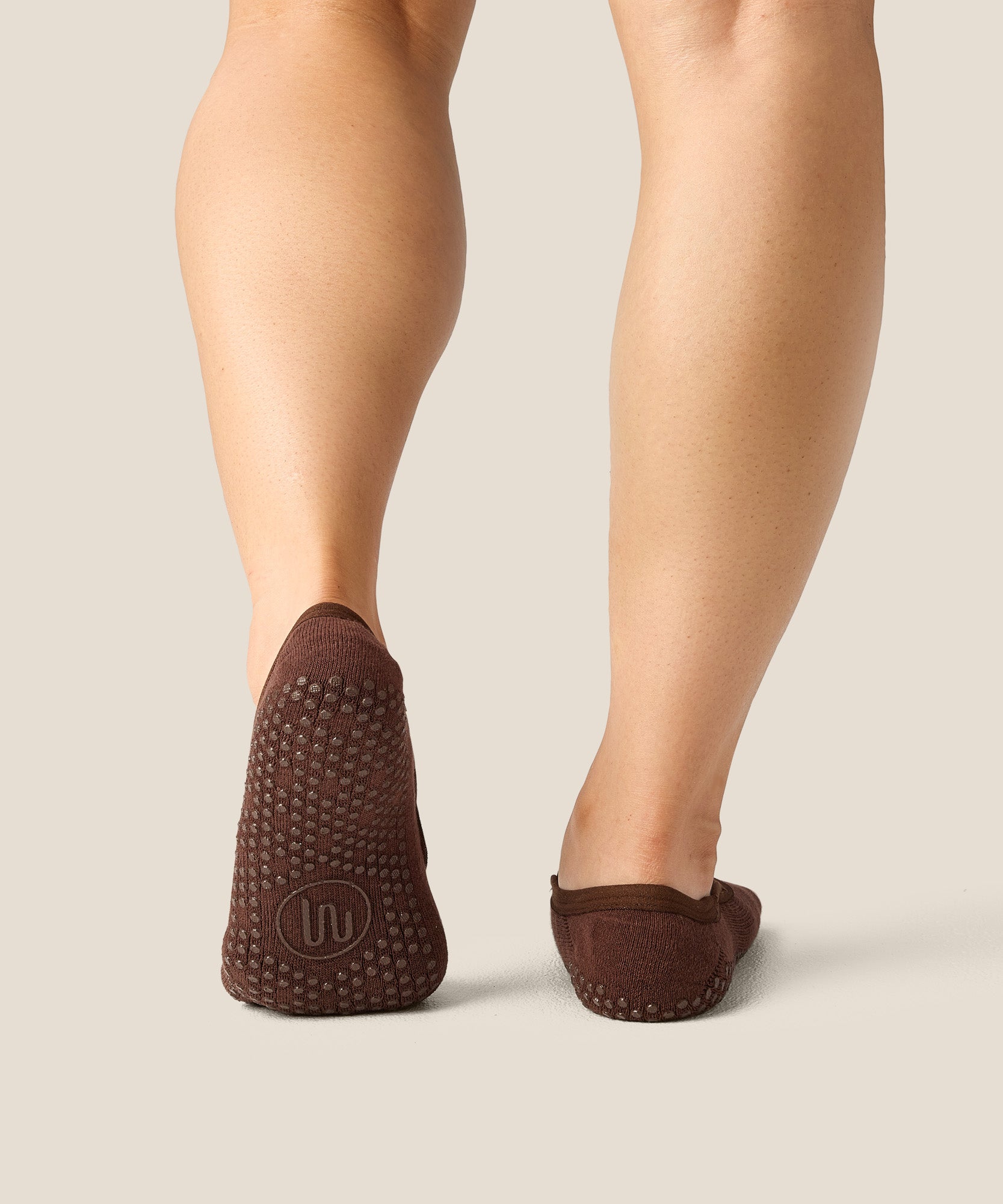 Ballet Grip Socks - Espresso