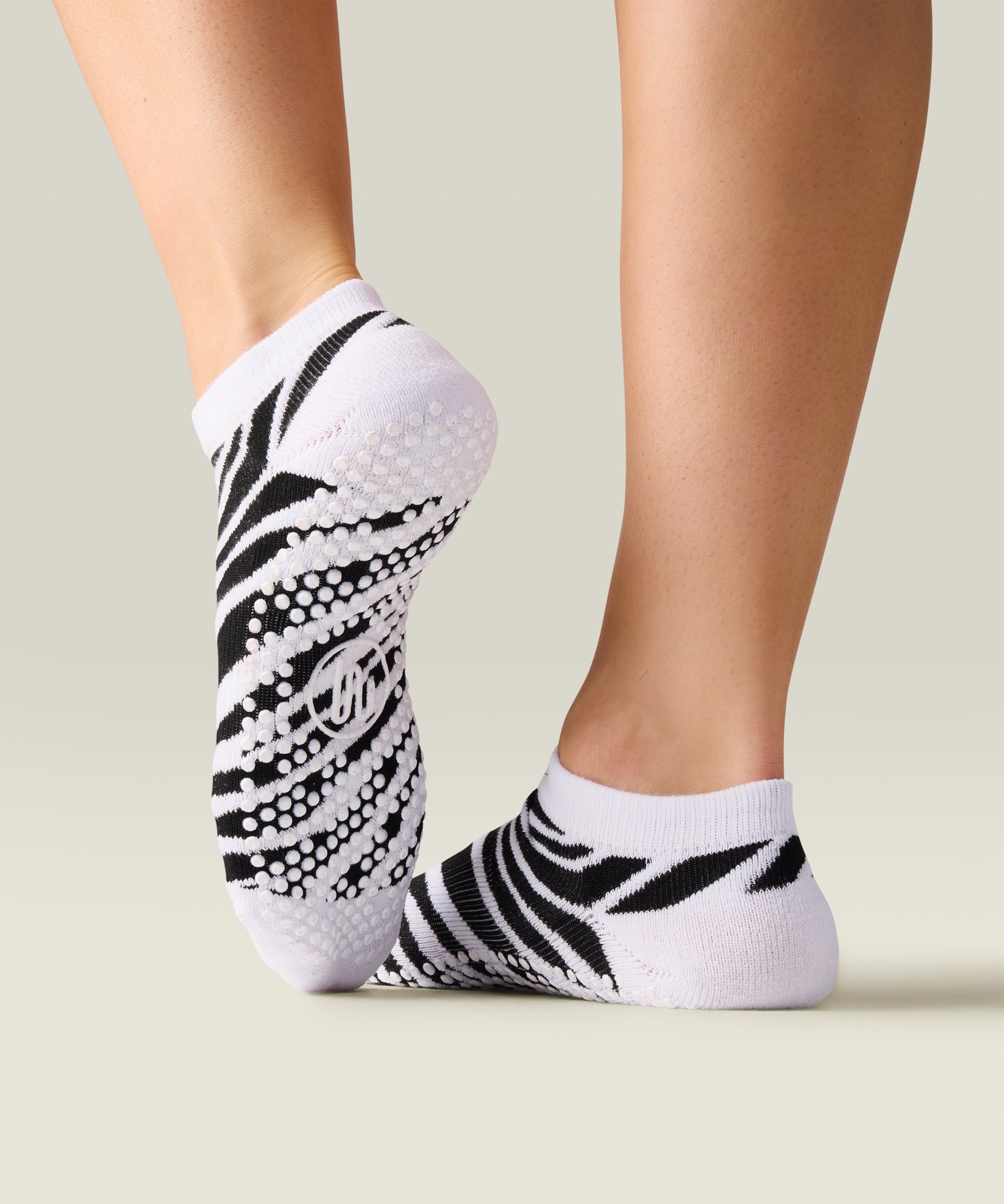 Classic Low Rise Grip Socks - Savanna Stripes
