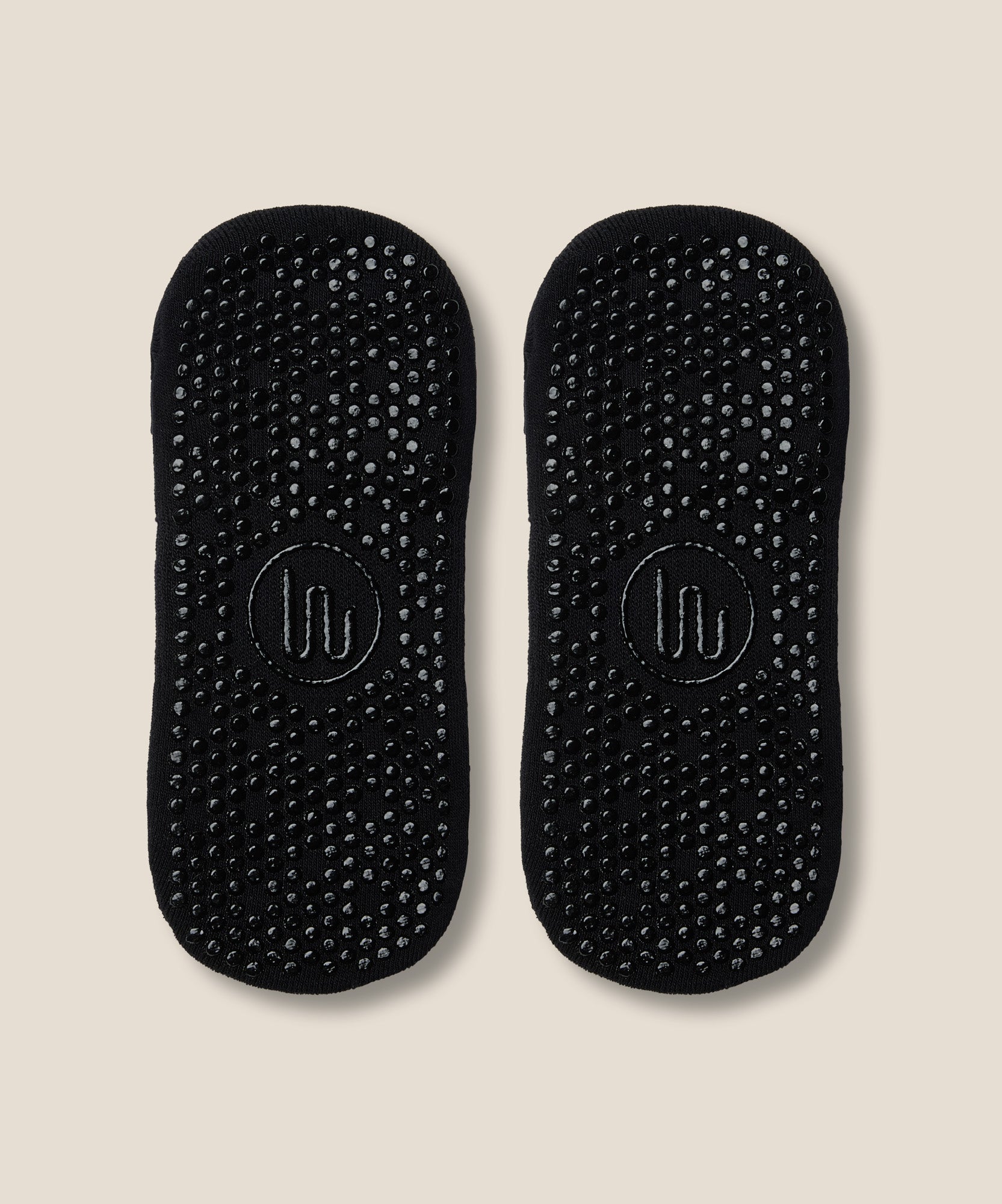 Low Rise Grip Socks - Black