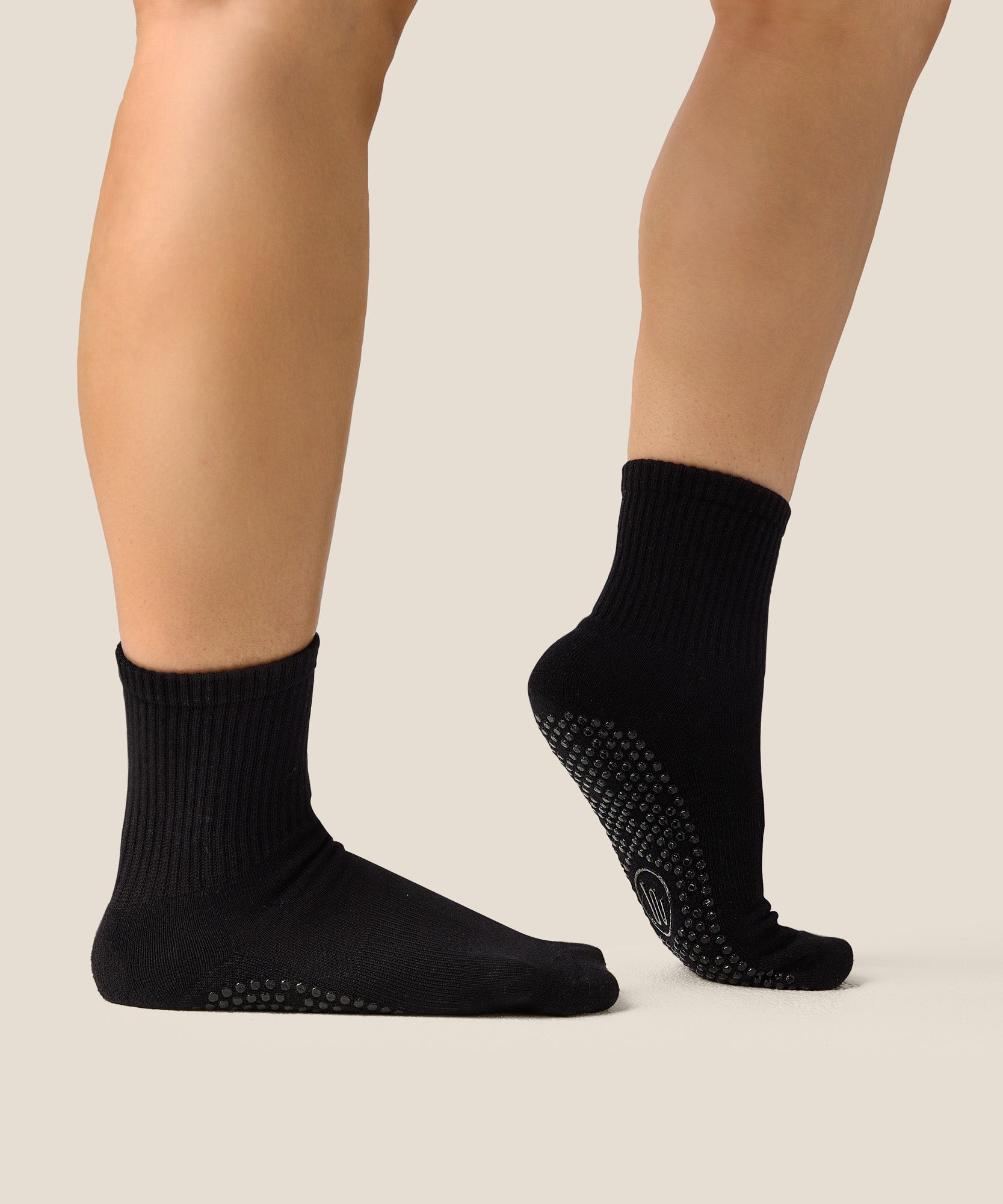 Crew Grip Socks - Black