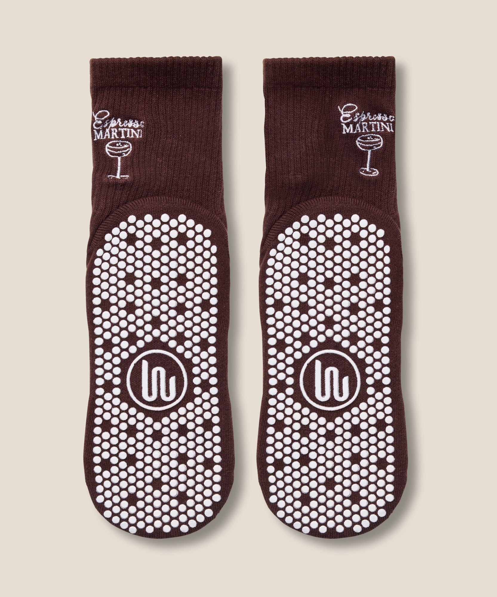 Crew Grip Socks - Espresso Martini