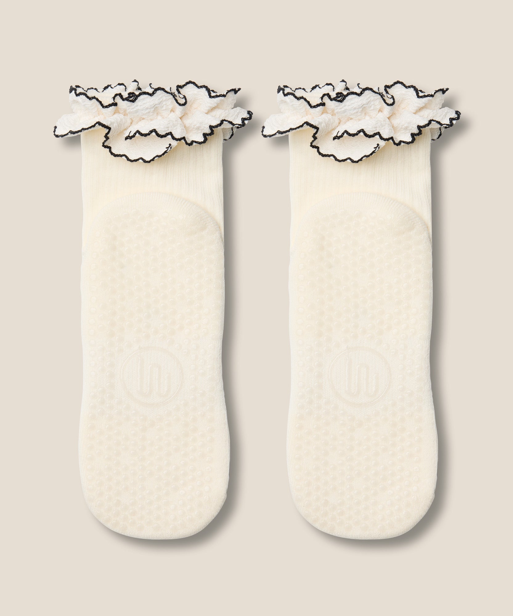 Crew Grip Socks - Ruffle Fleur