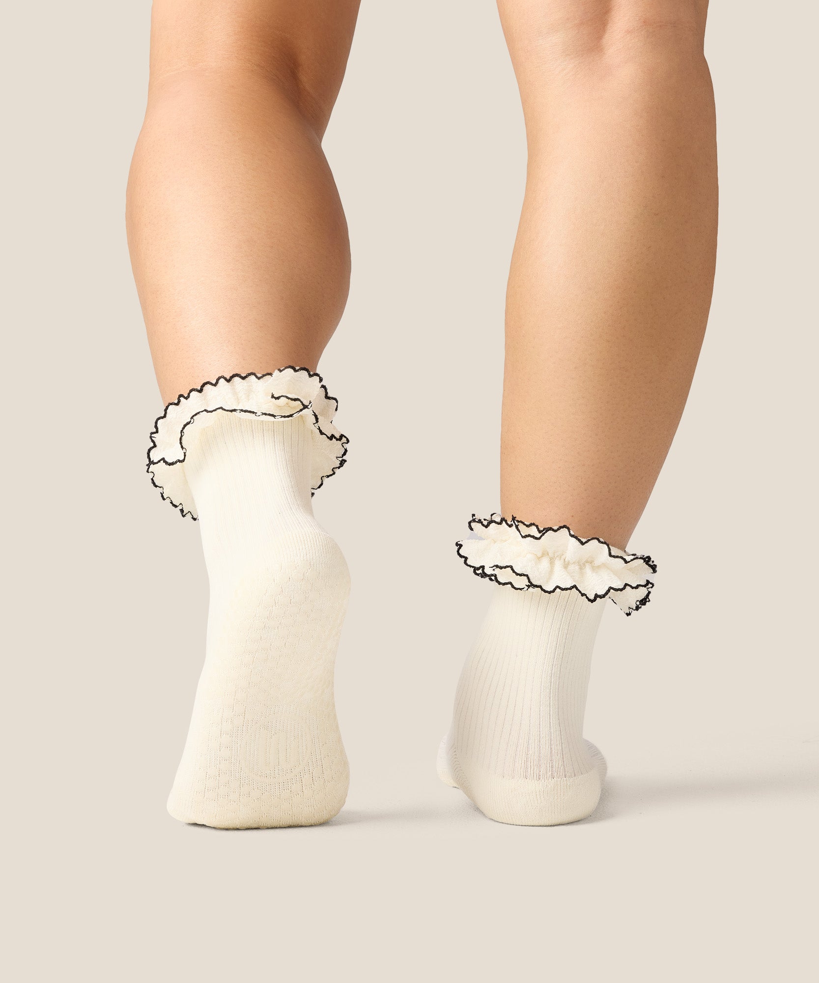 Crew Grip Socks - Ruffle Fleur