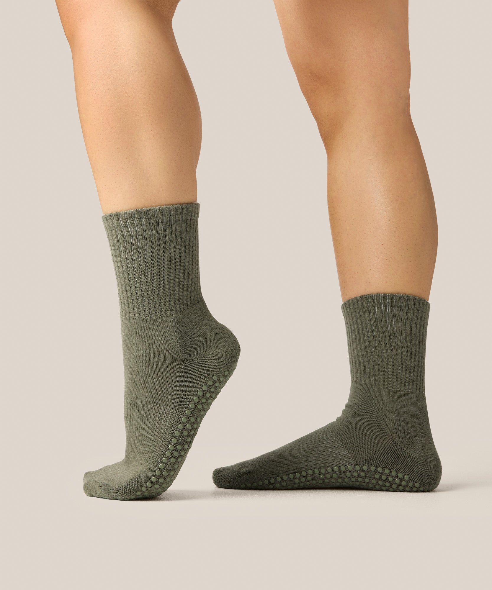 Crew Grip Socks - Khaki