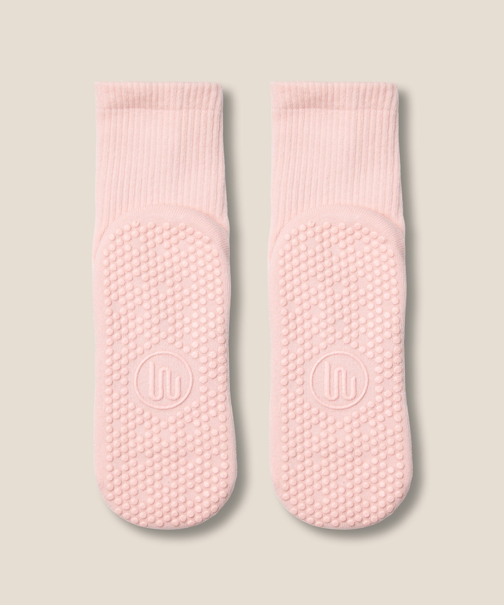Crew Grip Socks - Sweet Pink