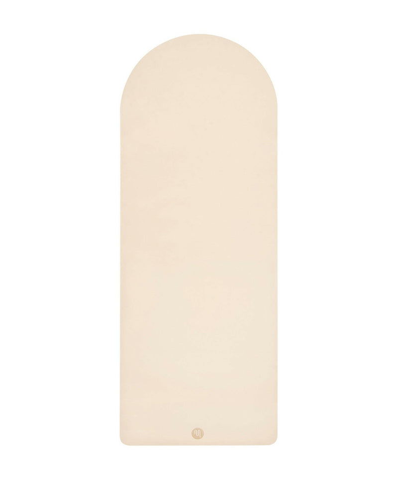 Vegan Leather Curved Studio Mat | Almond | MoveActive