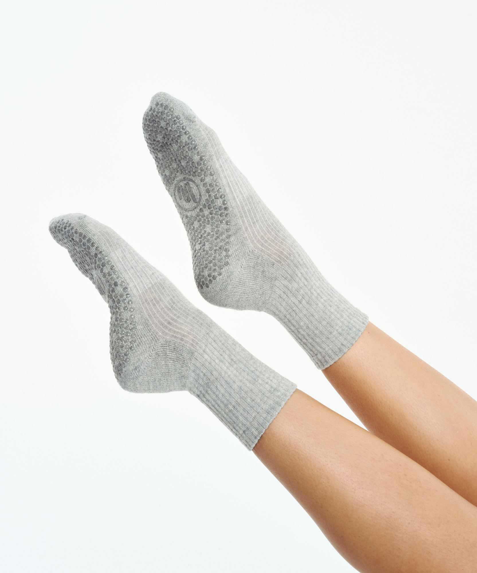 Crew Non Slip Grip Socks - Starlight