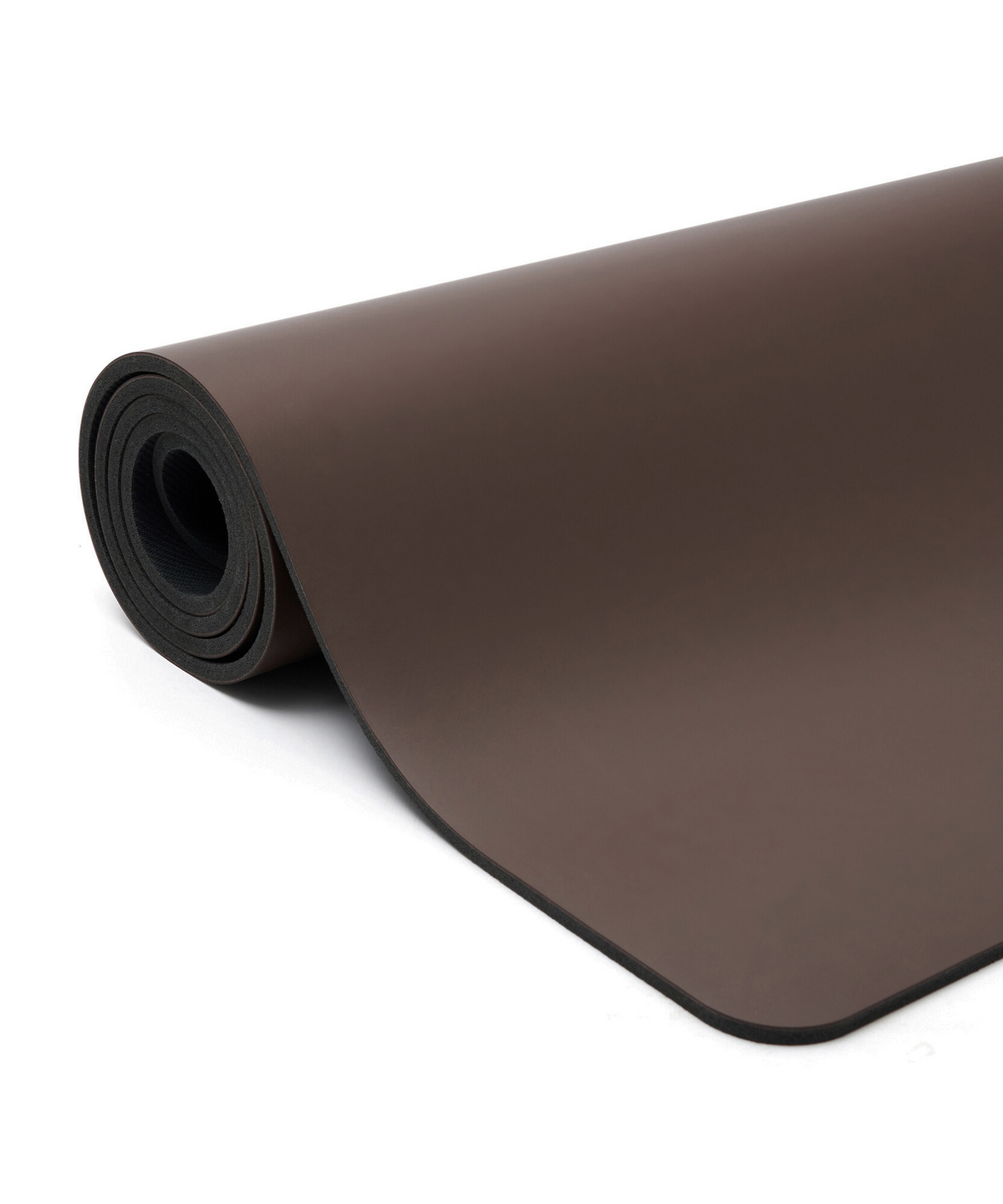 Vegan Leather Curved Studio Mat | Espresso | MoveActive