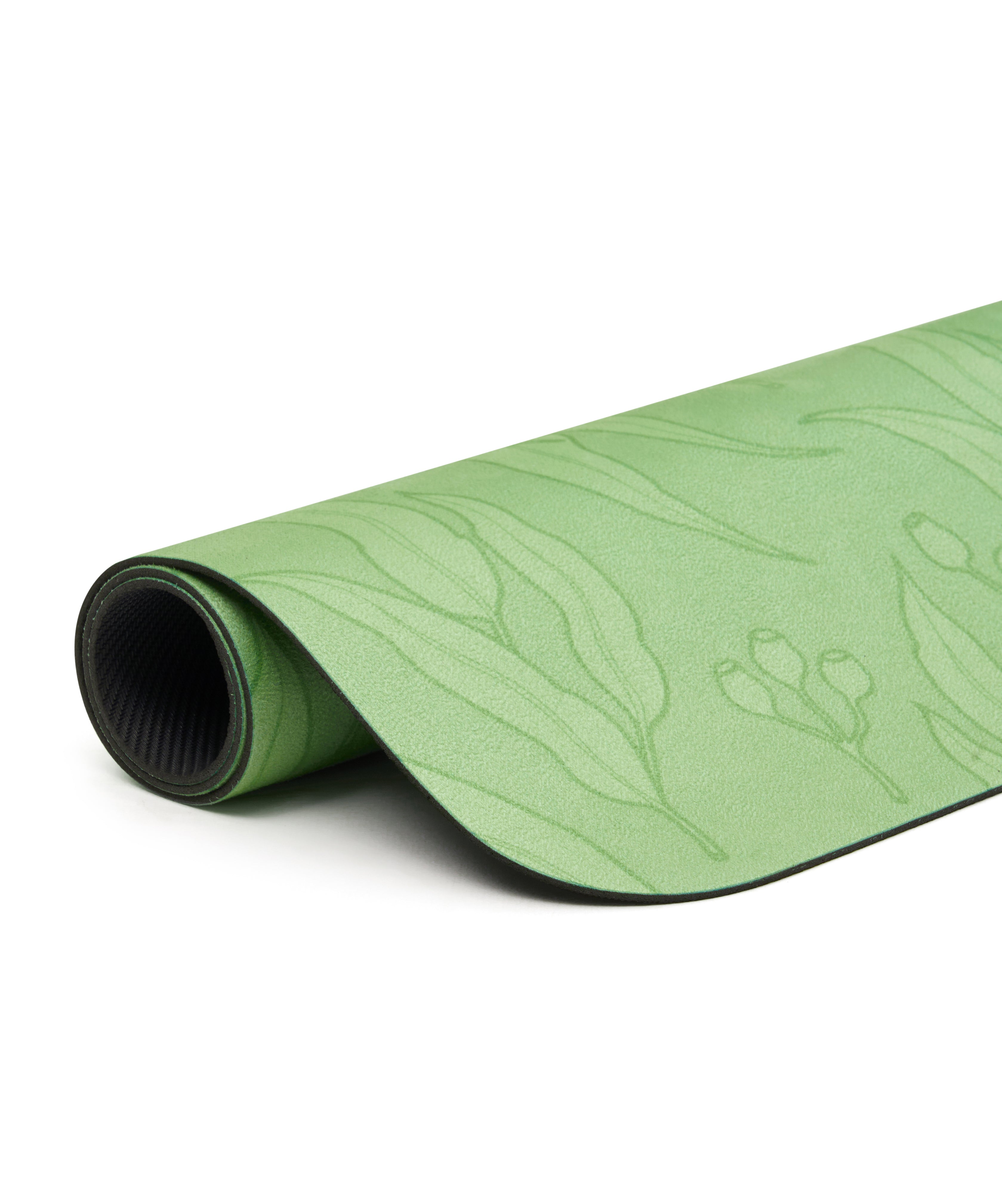 Microfibre Reformer Mat - Eucalyptus Flower.