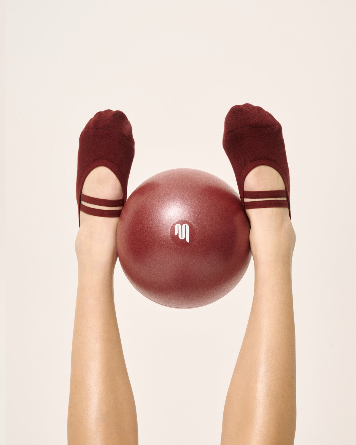 20-22cm Pilates Ball - Cabernet