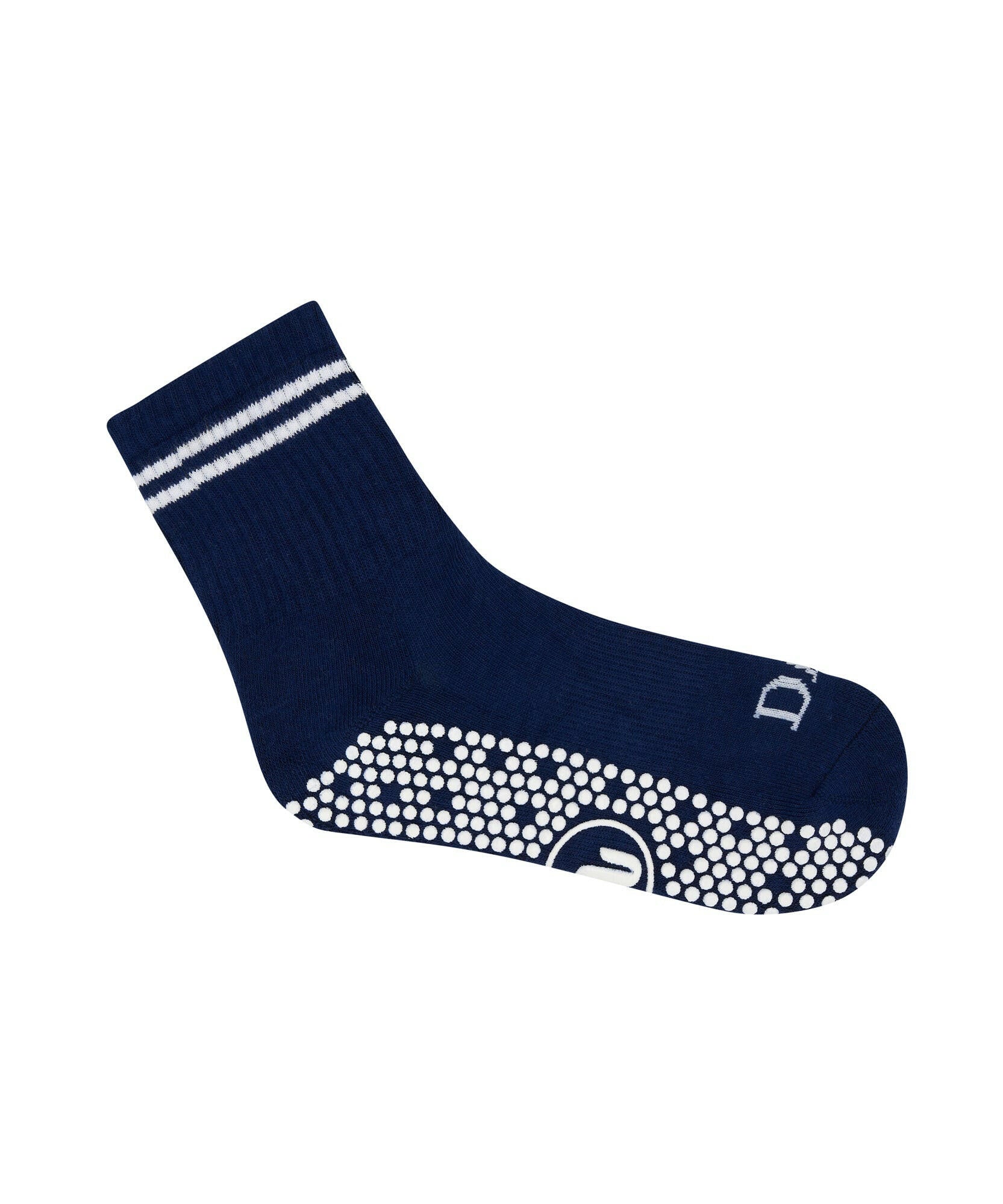 Crew Non Slip Grip Socks - Good Day Navy.