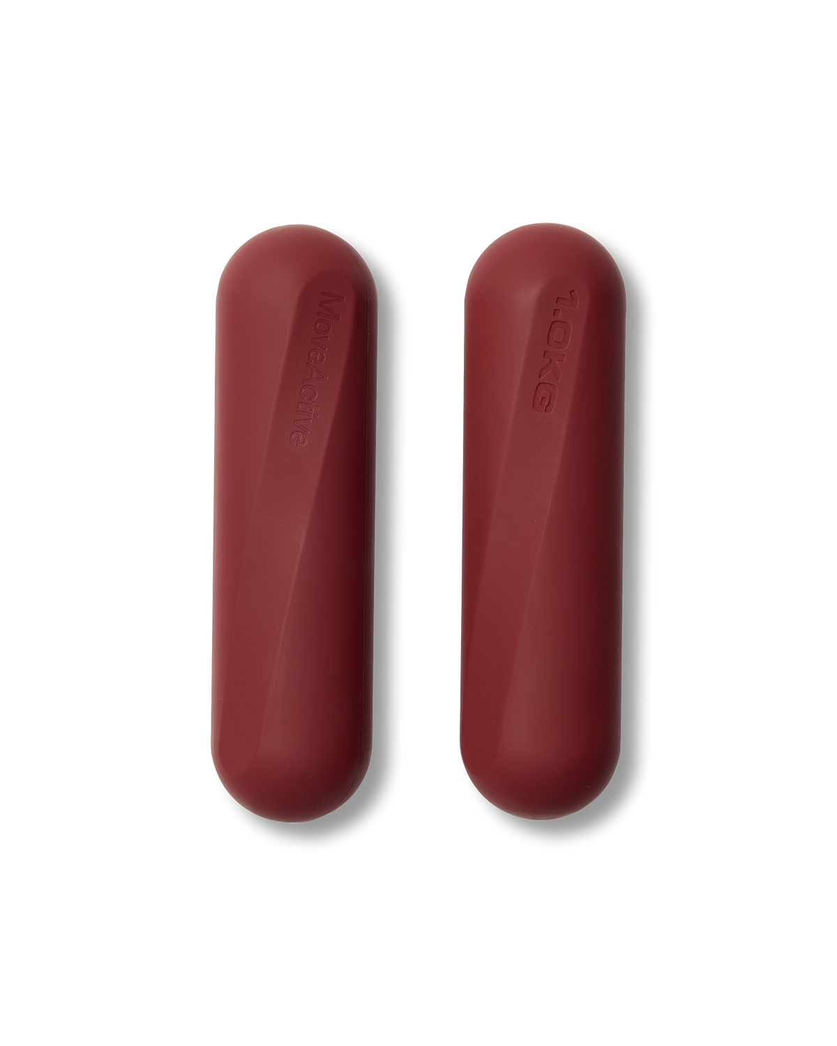 Hand Weight Bars - Cabernet 1kg