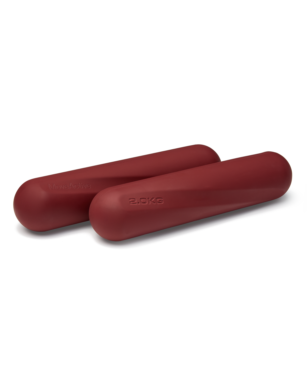 Hand Weight Bars - Cabernet 2kg