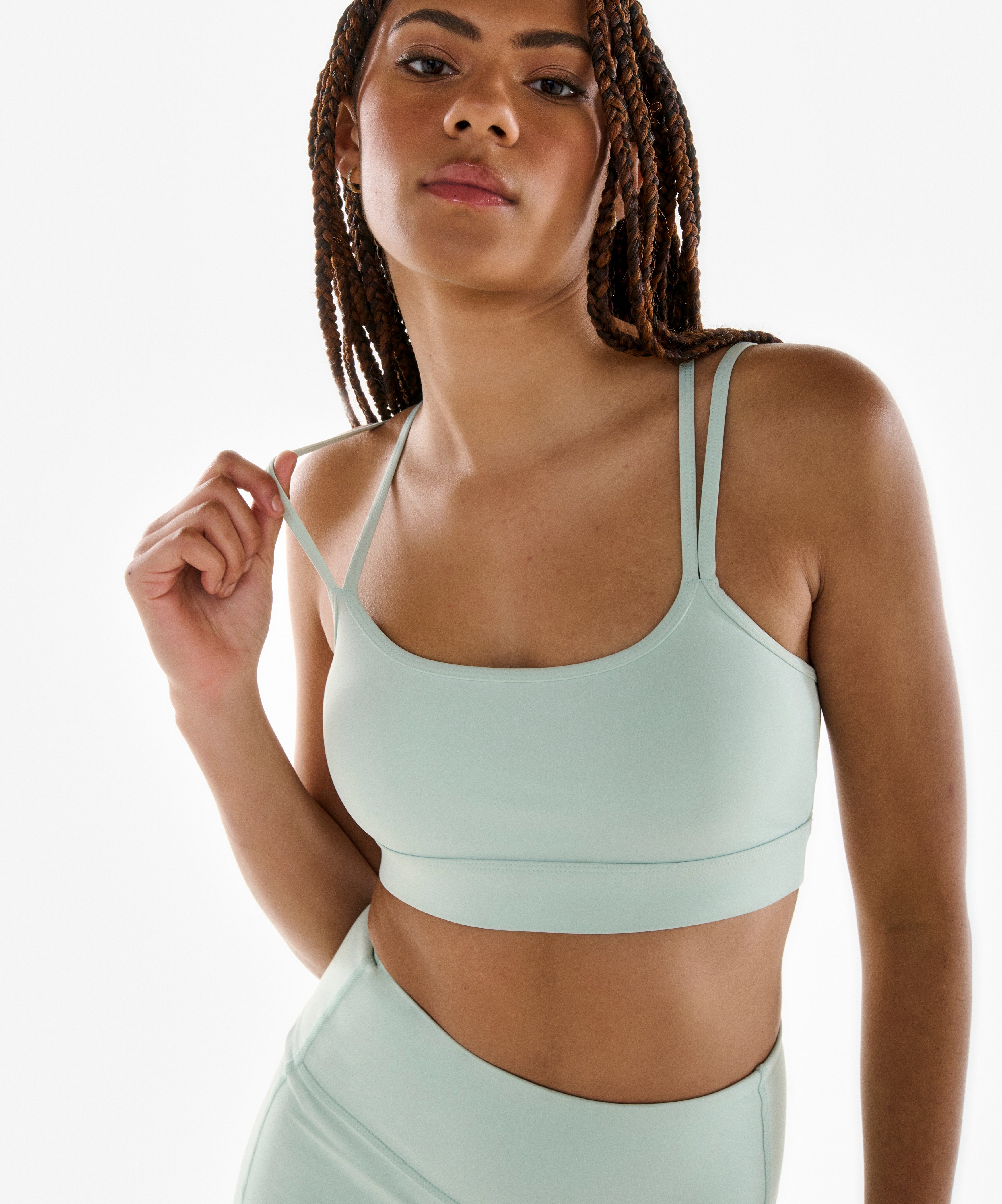 Sculpt Strappy Bra.