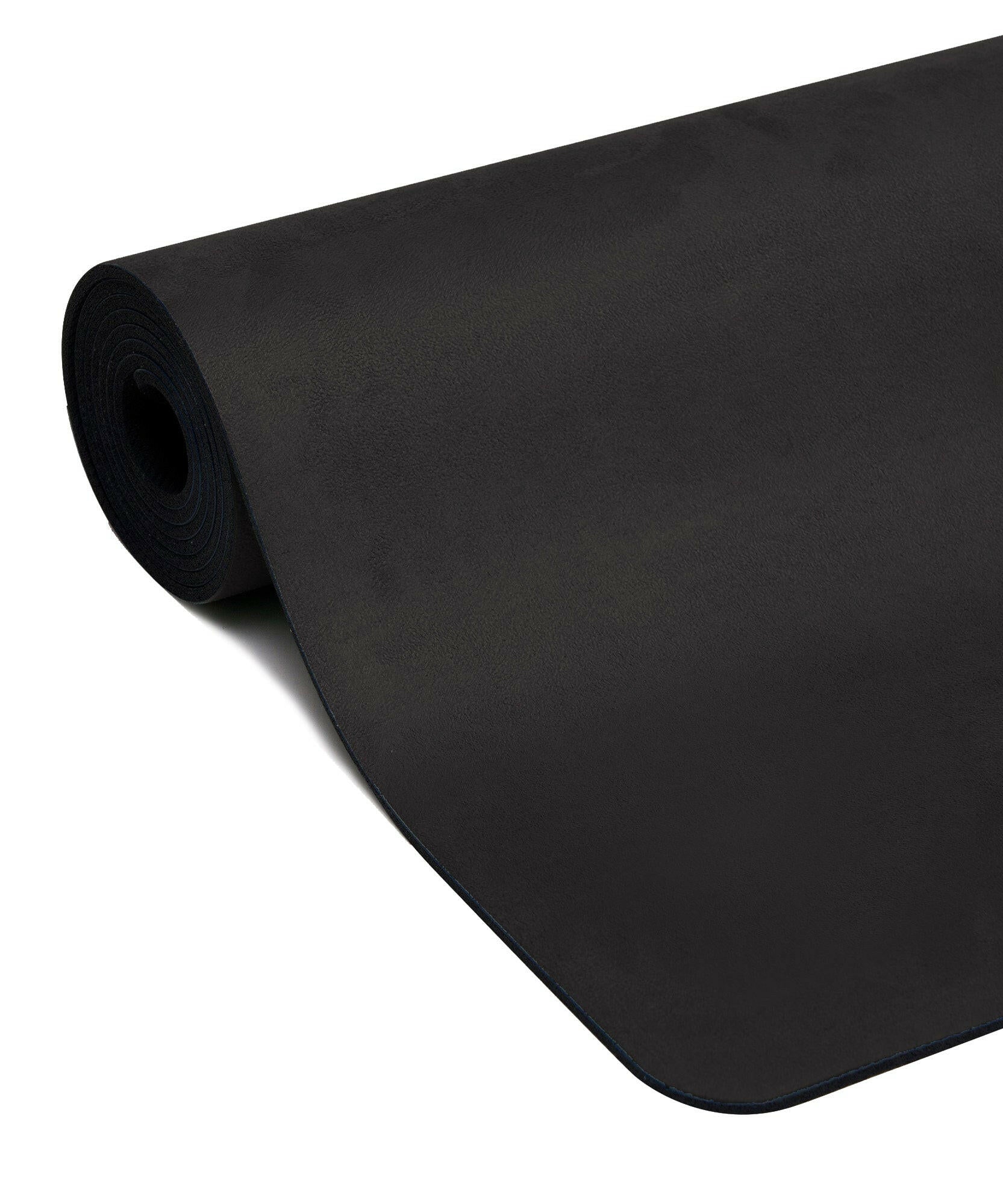 Luxe Recycled Yoga Mat Black