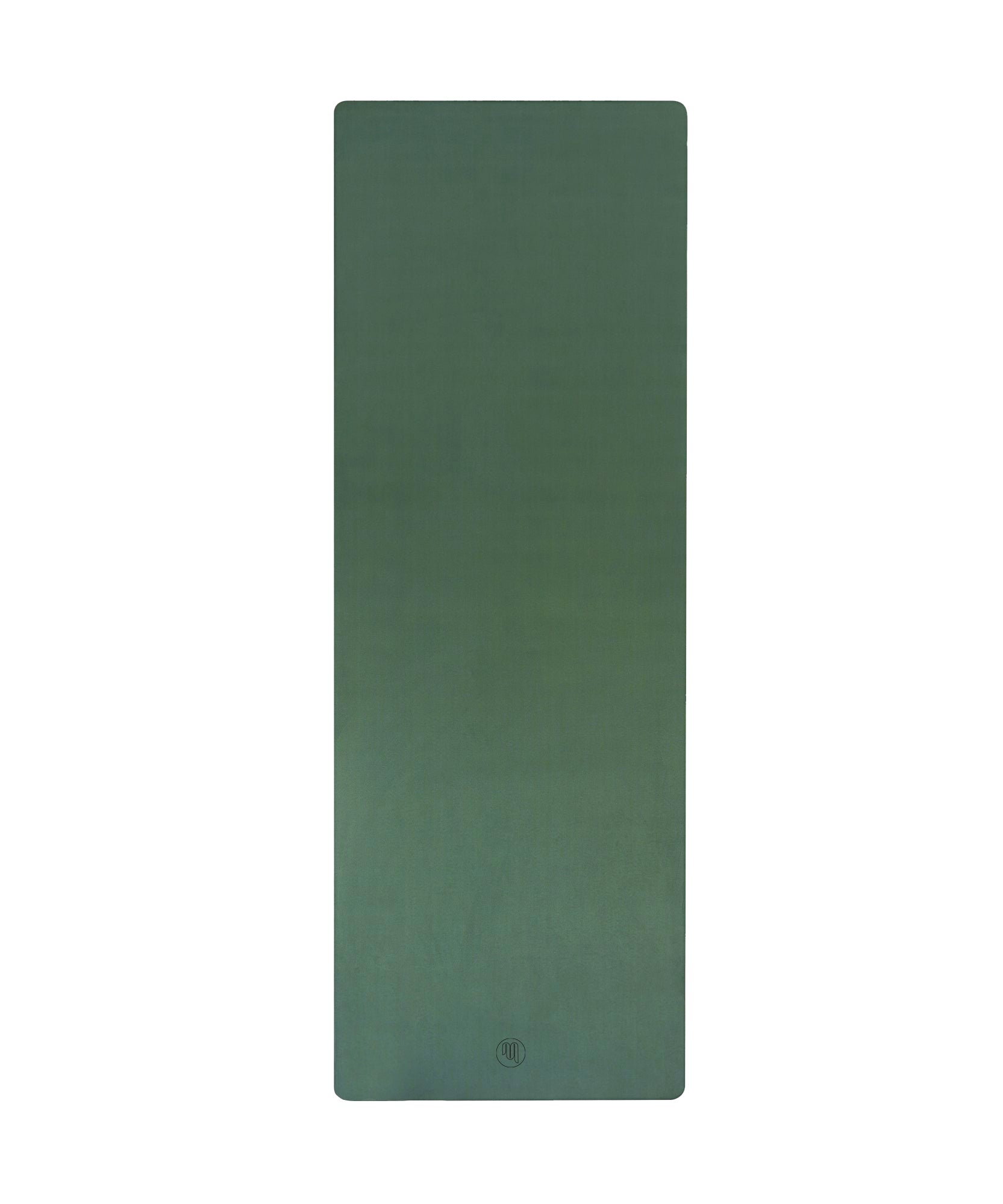 Luxe Recycled Yoga Mat - Forest Green.