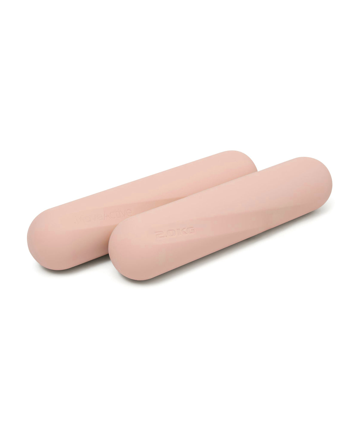 Hand Weight Bars 2kg | Soft Pink | MoveActive