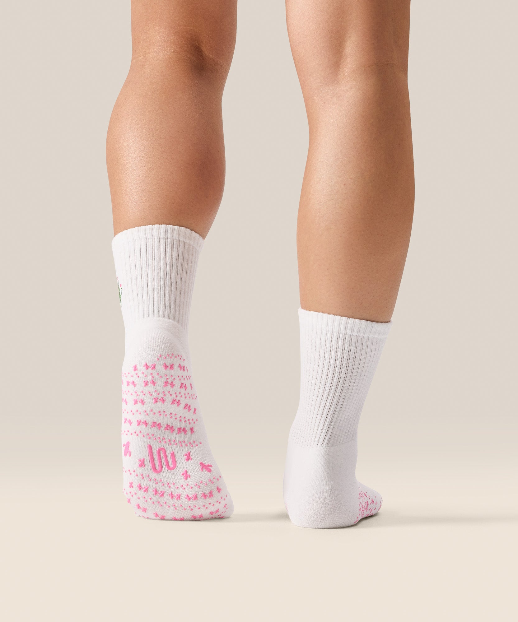 Crew Non Slip Grip Socks - Señorita Spike