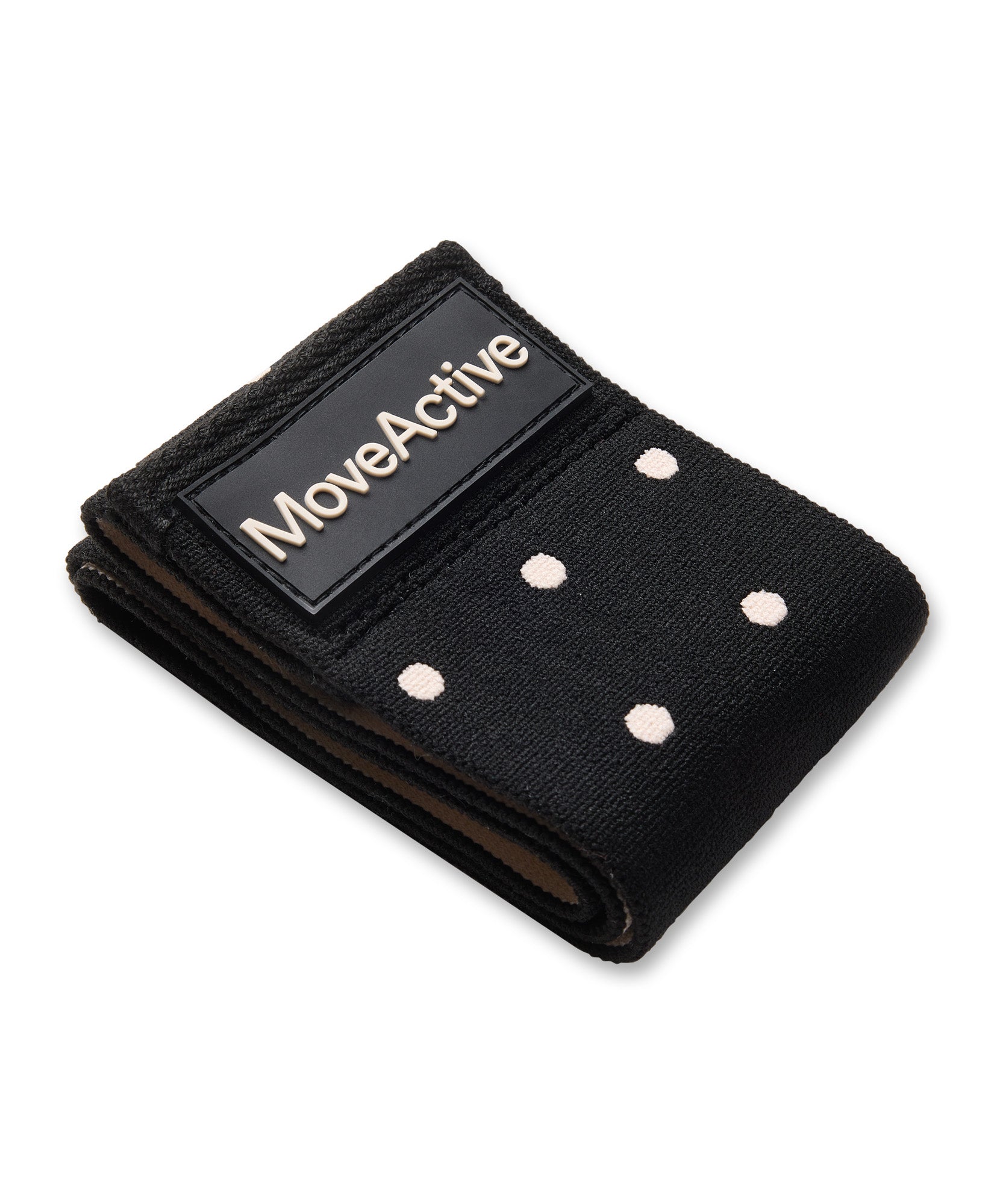Medium Resistance Band - Black Polka Dots