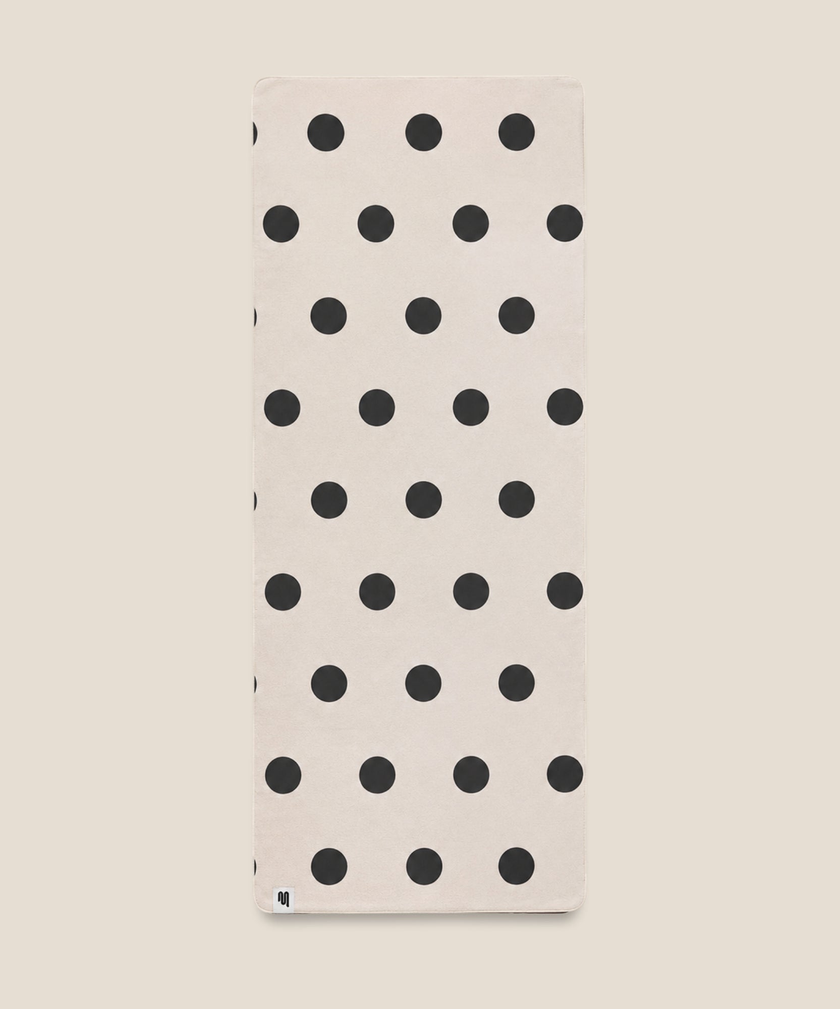 Mat Grip Towel - Polka Dot Cream