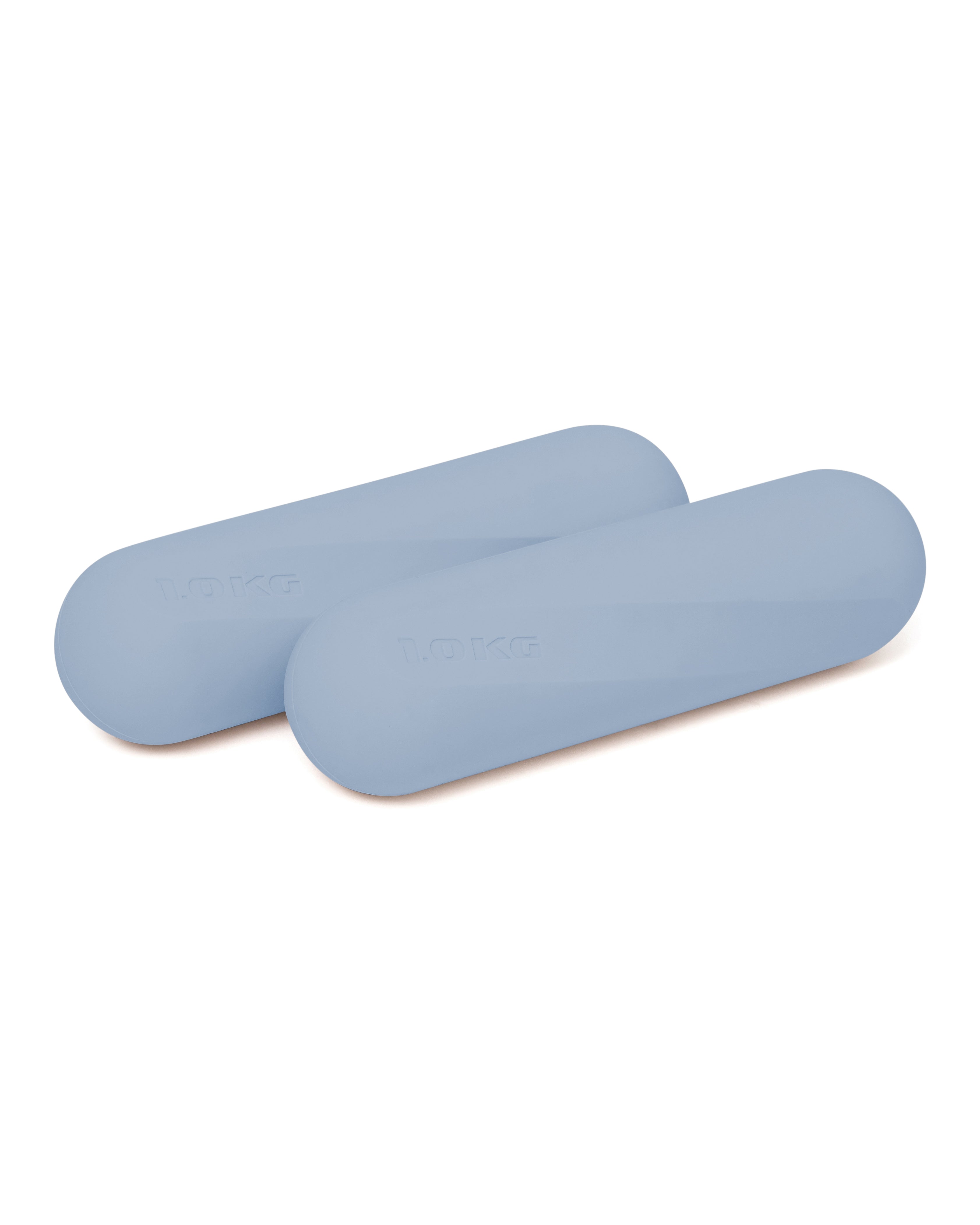 Hand Weight Bars - Powder Blue 1kg.