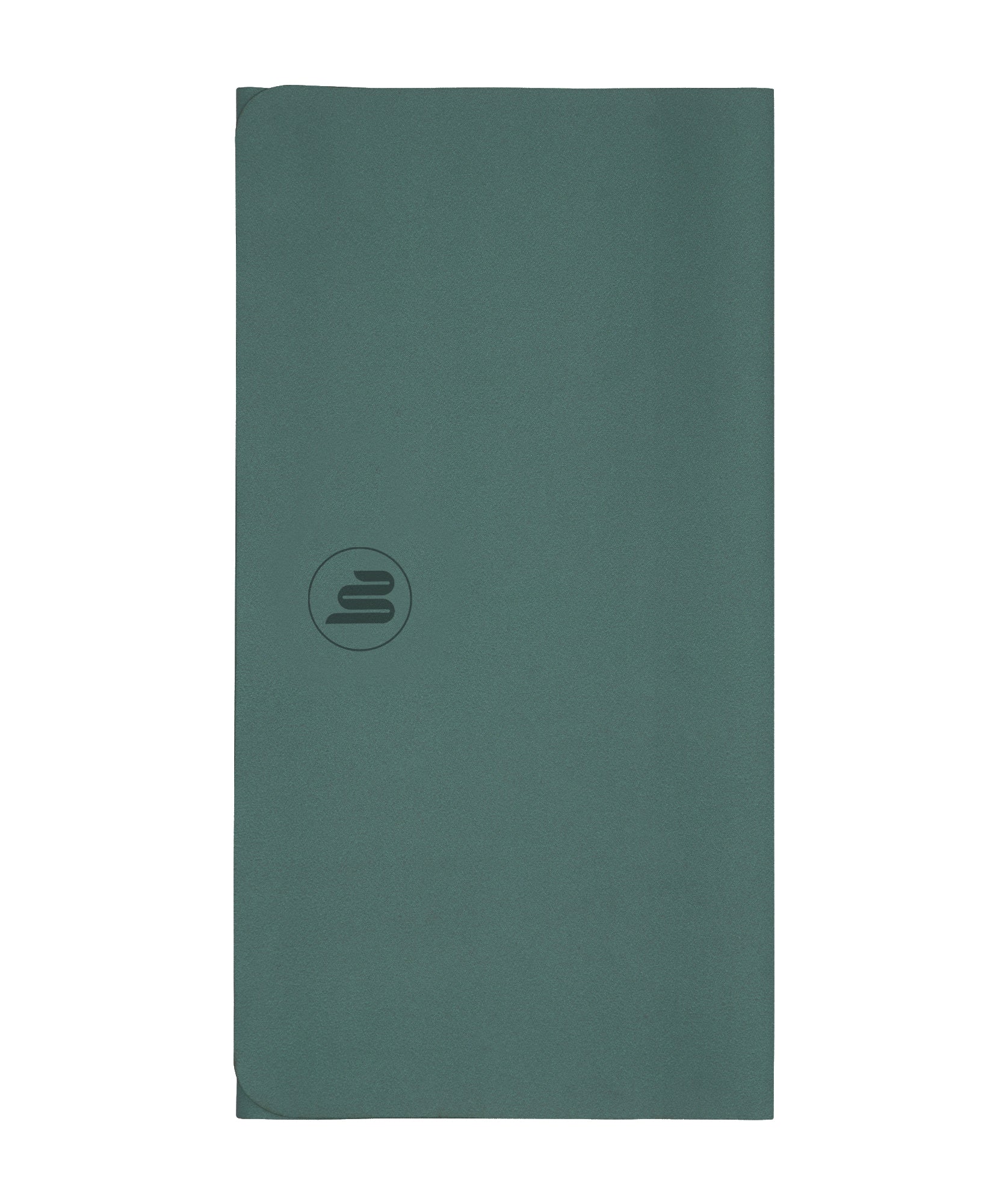 Workout towel in forest green color with quick-drying and absorbent fabric