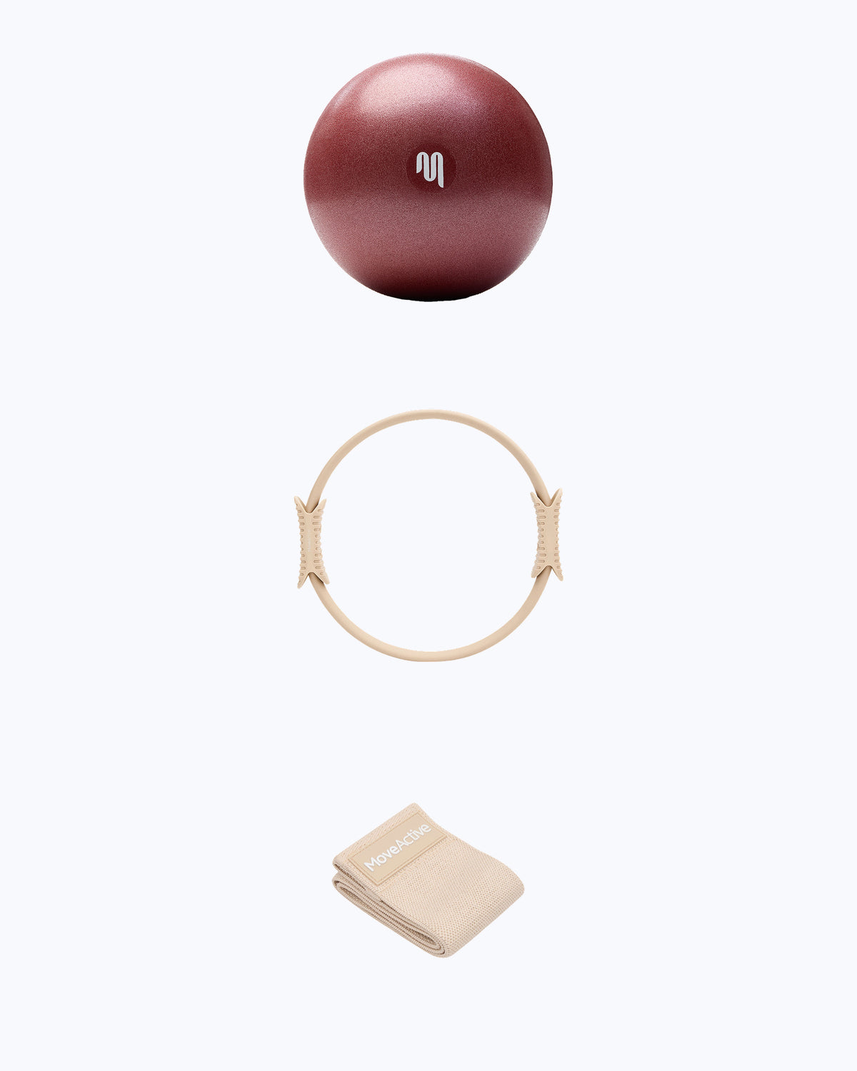 Pilates Starter Set - Almond & Cabernet