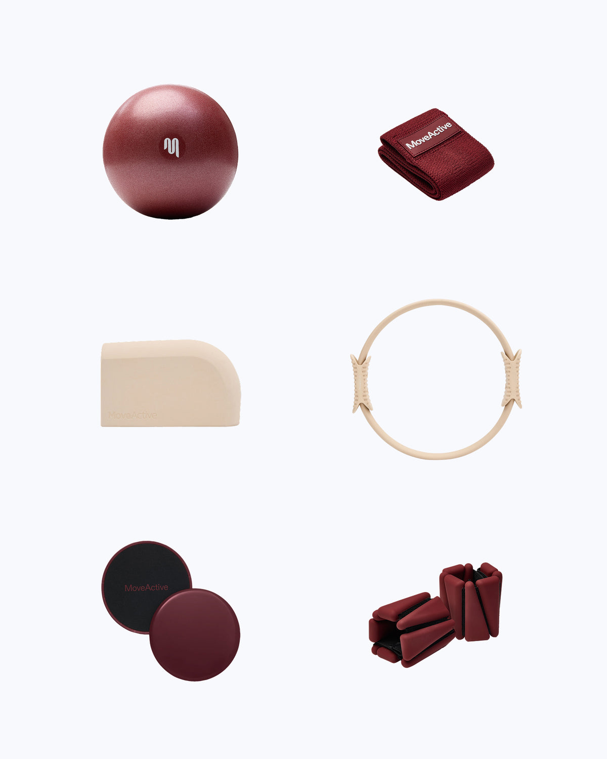 Pilates Ultimate Set - Cabernet & Almond