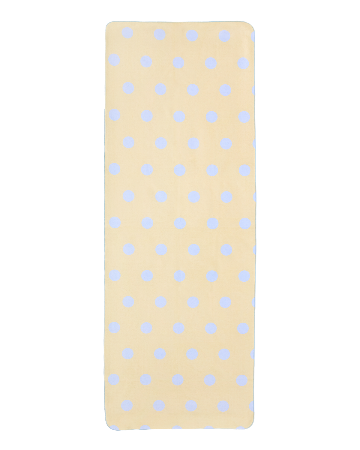 Mat Grip Towel - Polka Dot Butter + Blue