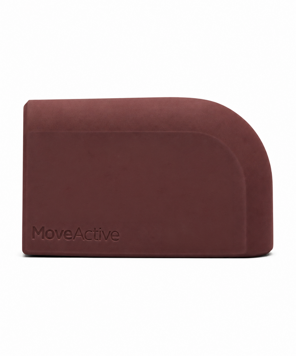 Curved Yoga Block - Red Earth