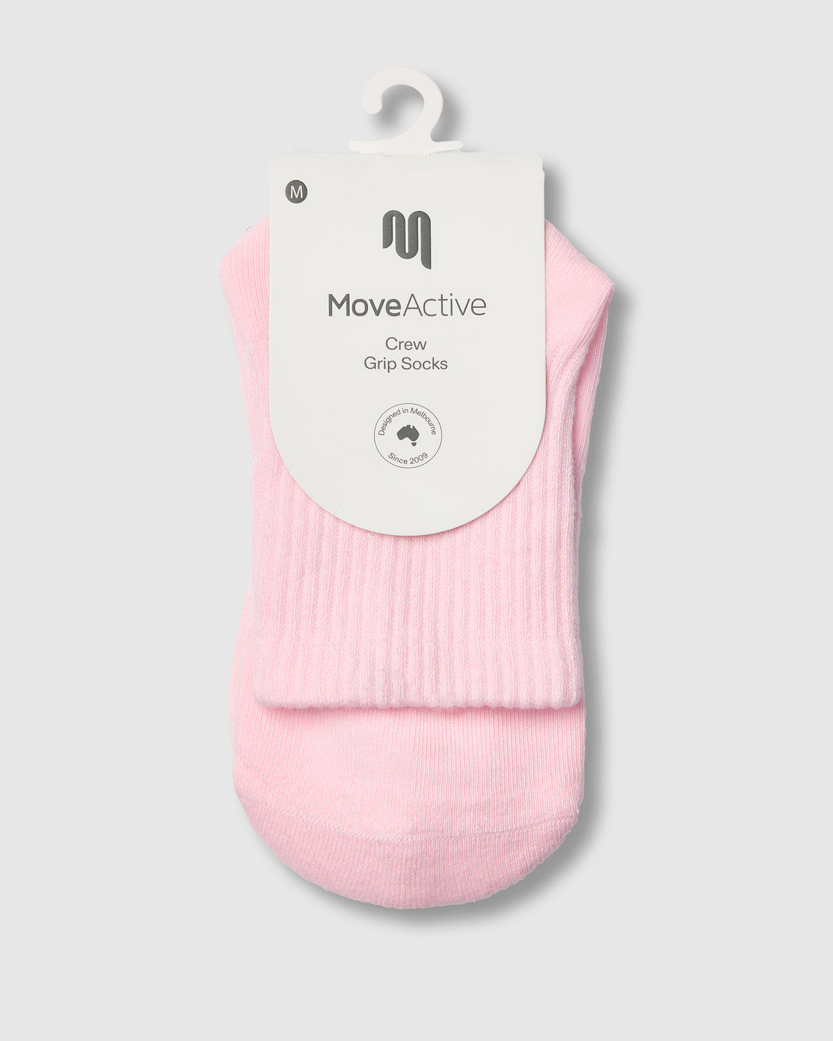Crew Grip Socks - Sweet Ghost Pink