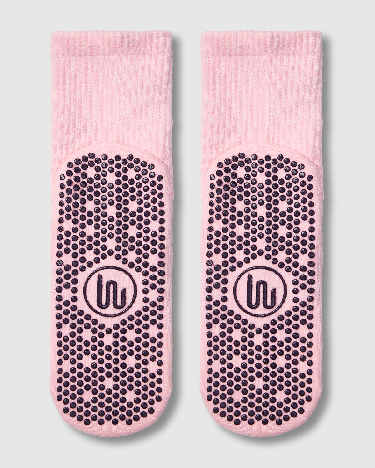Crew Grip Socks - Sweet Ghost Pink