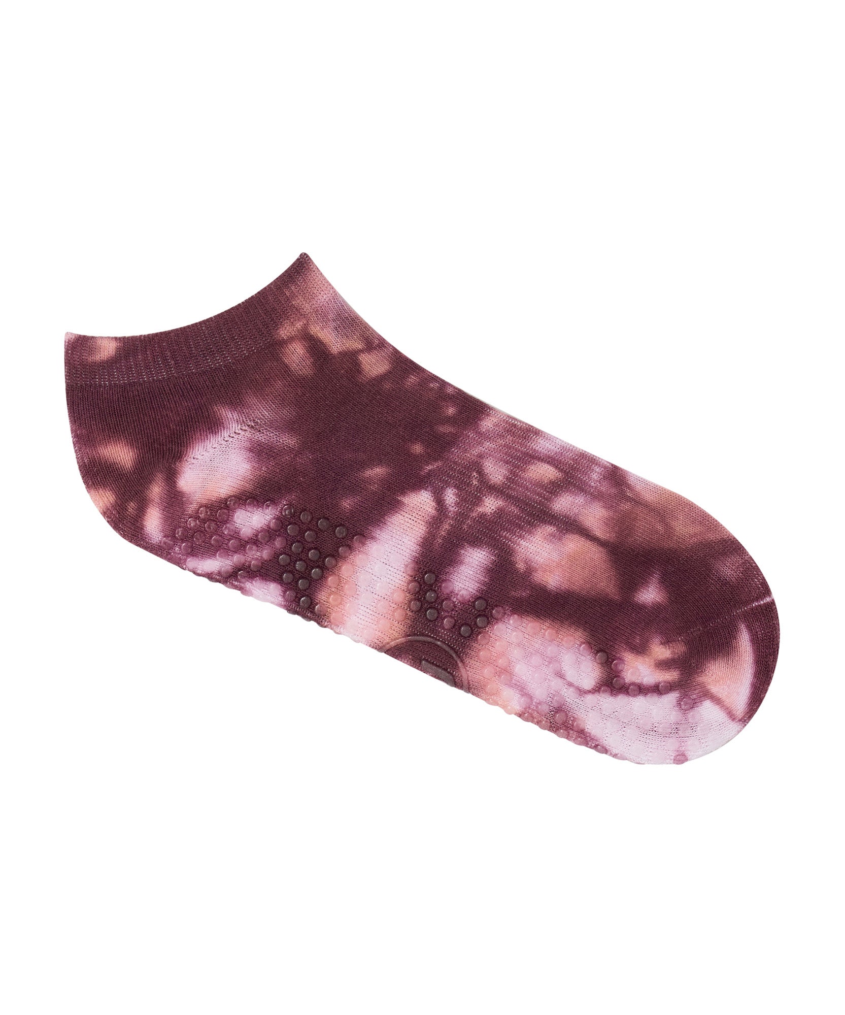 Classic Low Rise Grip Socks - Kakadu Plum Tie-Dye.