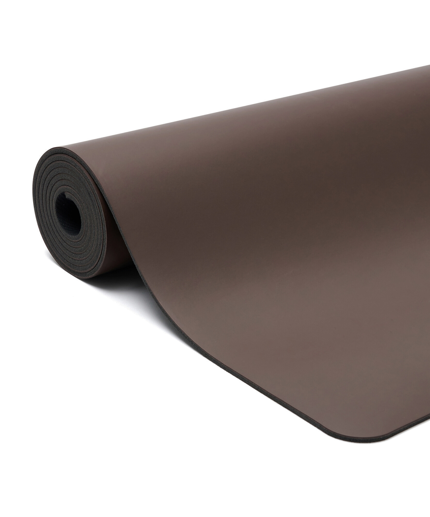 Vegan Leather Yoga Mat - Espresso
