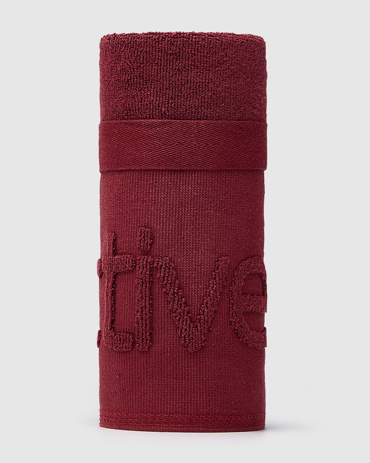 Workout Terry Towel - Cabernet
