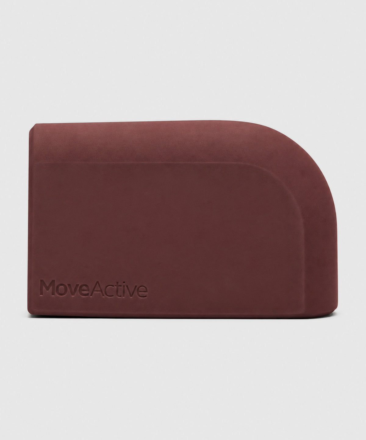 Curved Yoga Block - Red Earth