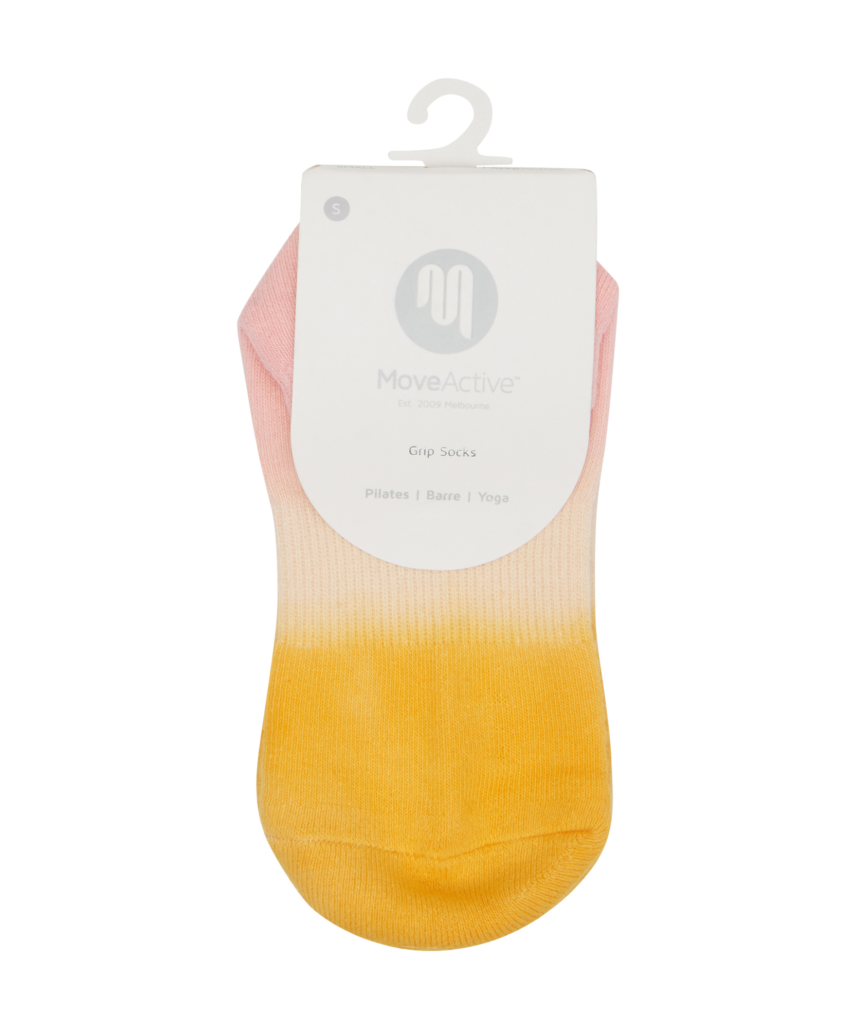 Classic Low Rise Grip Socks - Mimosa Sorbet Ombré.