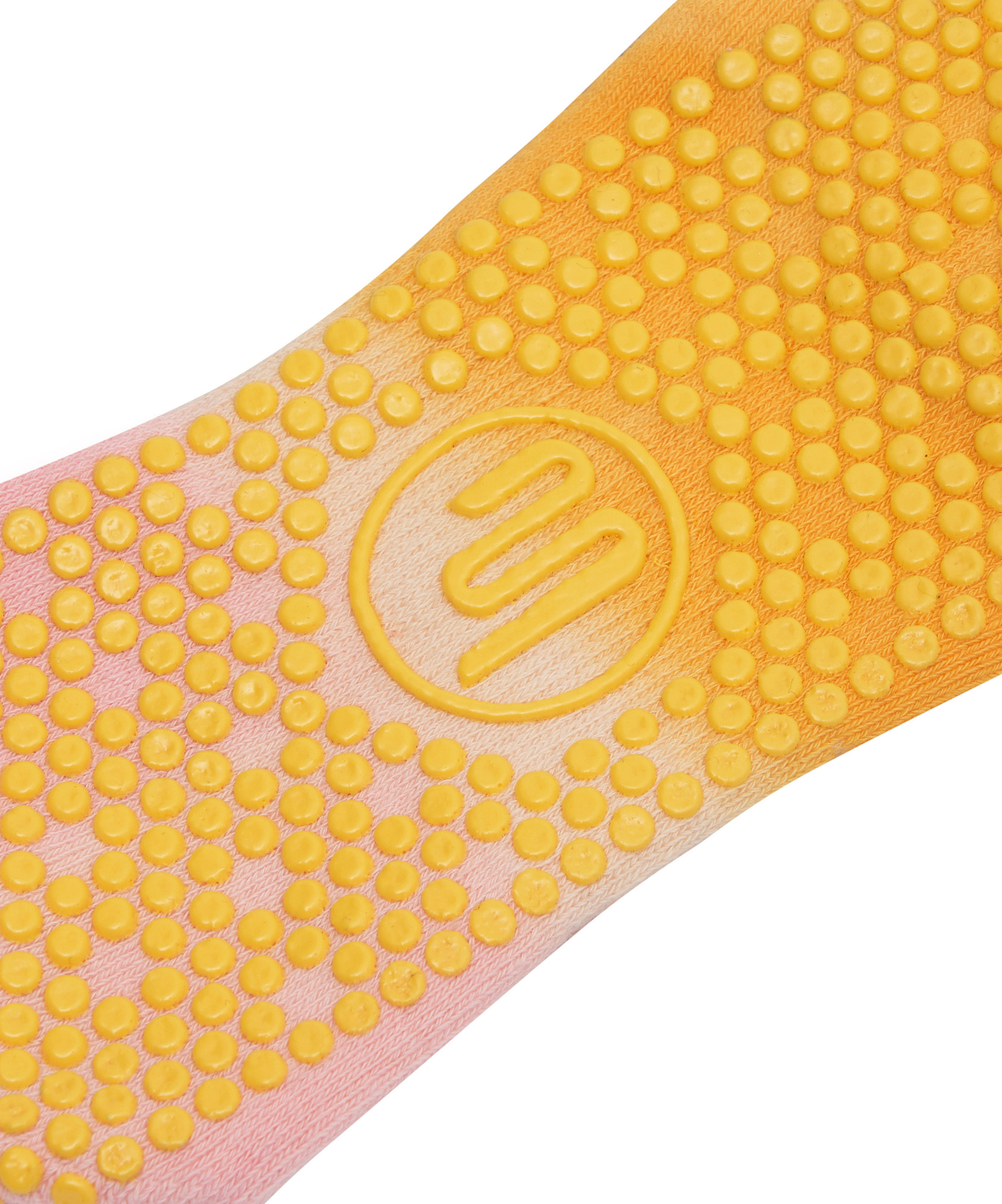 Crew Non Slip Grip Socks - Mimosa Sorbet Ombré.