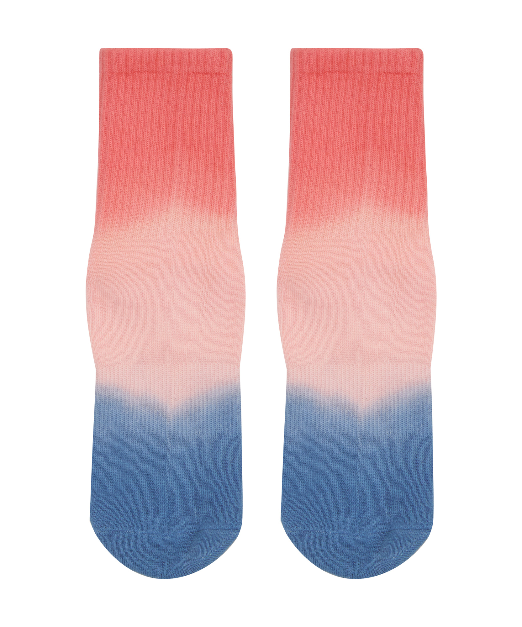 Crew Non Slip Grip Socks - Berry Sorbet Ombré.