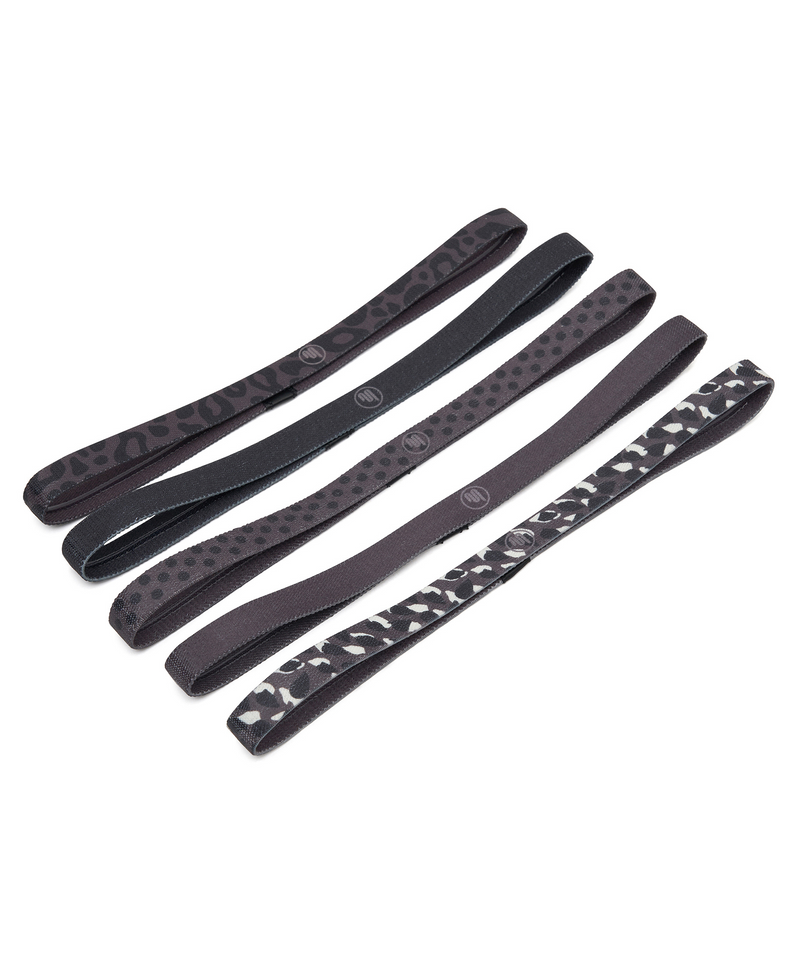 5-Pack Headbands - Black